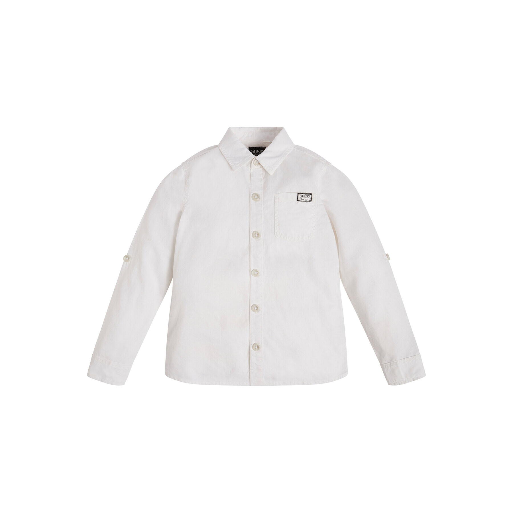 Guess Риза L3GH00 WCVM0 Бял Regular Fit - Pepit.bg