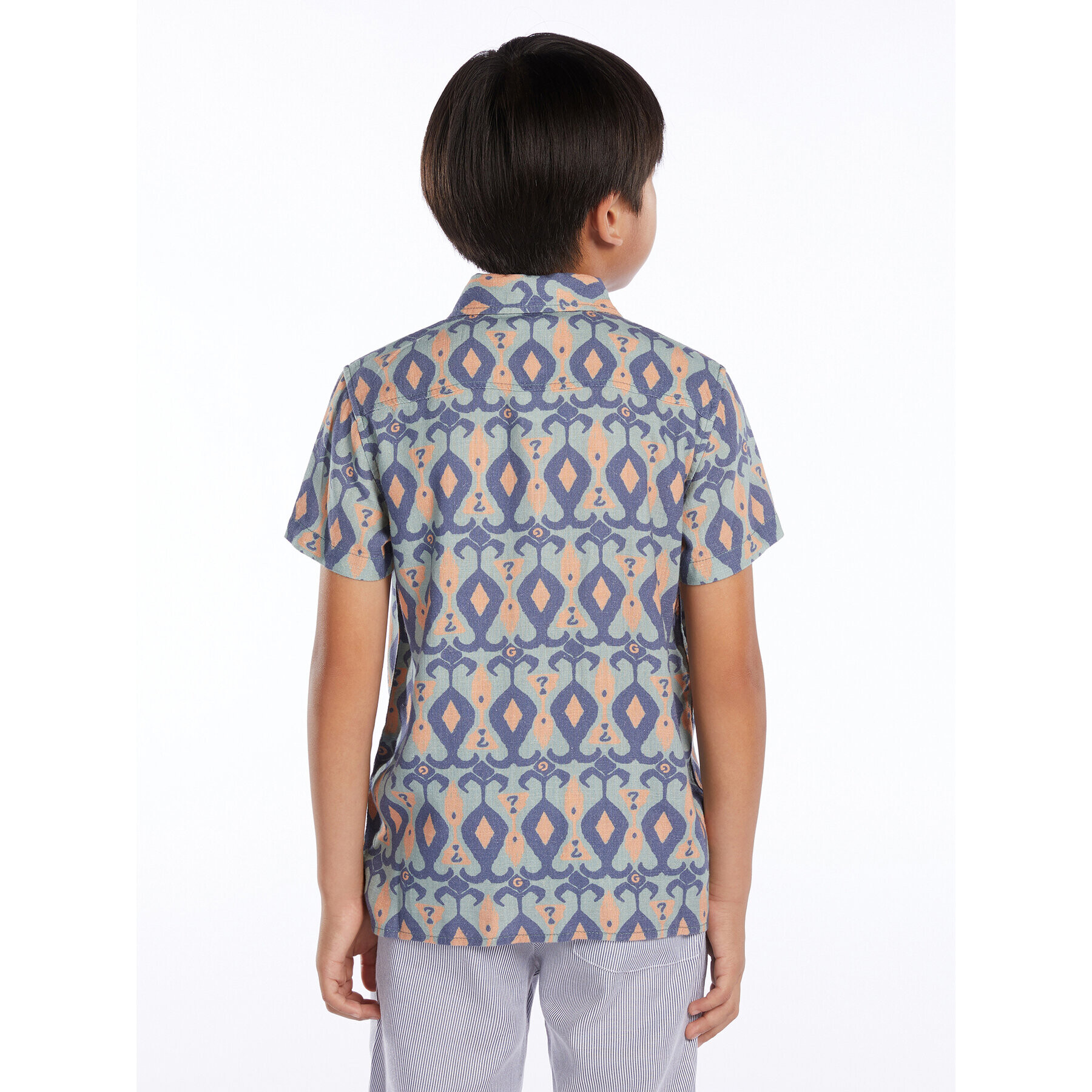 Guess Риза L3GH02 WFBT0 Син Regular Fit - Pepit.bg