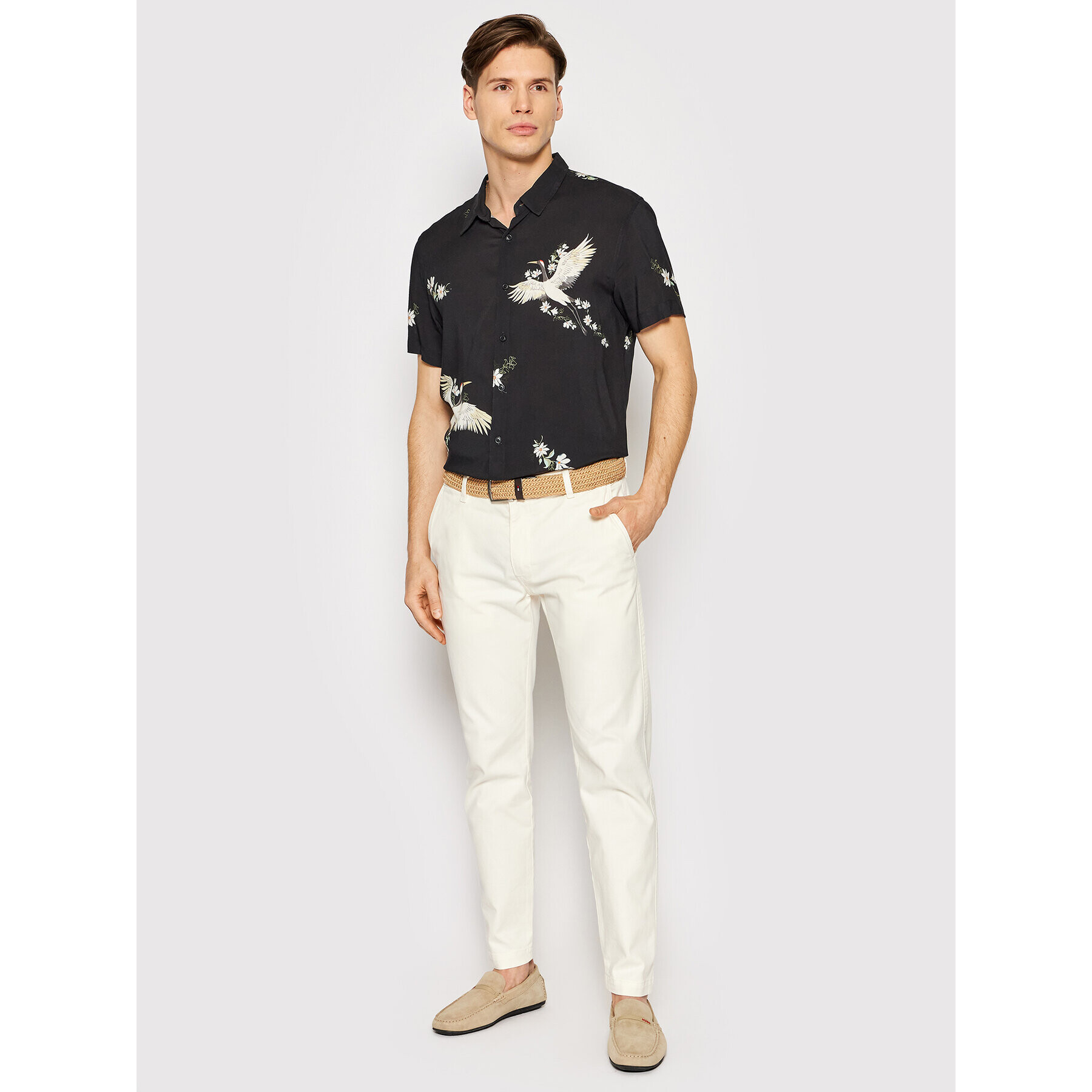 Guess Риза M2GH31 WD4Z2 Черен Slim Fit - Pepit.bg