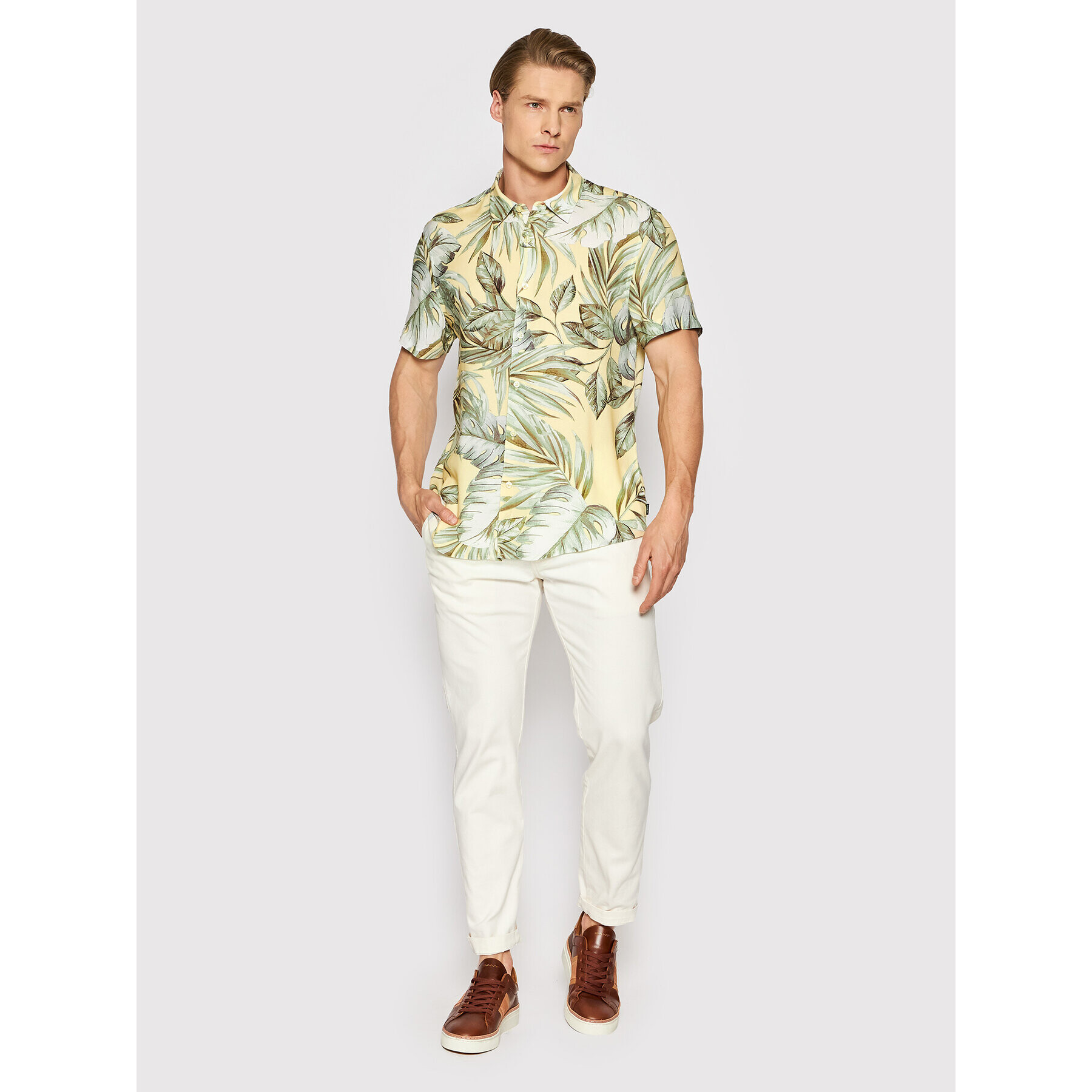 Guess Риза M2GH40 WD4Z2 Цветен Slim Fit - Pepit.bg