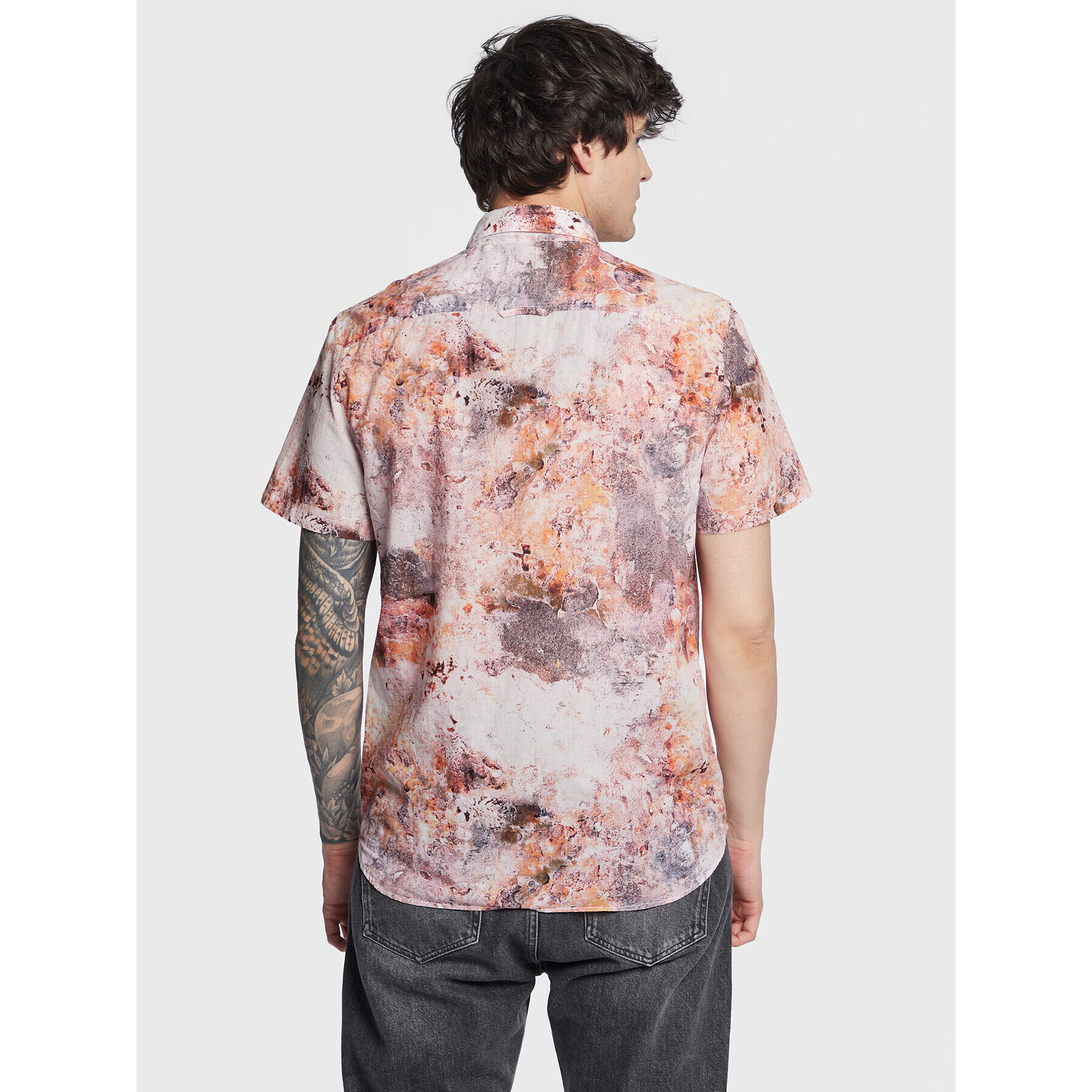 Guess Риза M3GH65 WFDS1 Розов Regular Fit - Pepit.bg