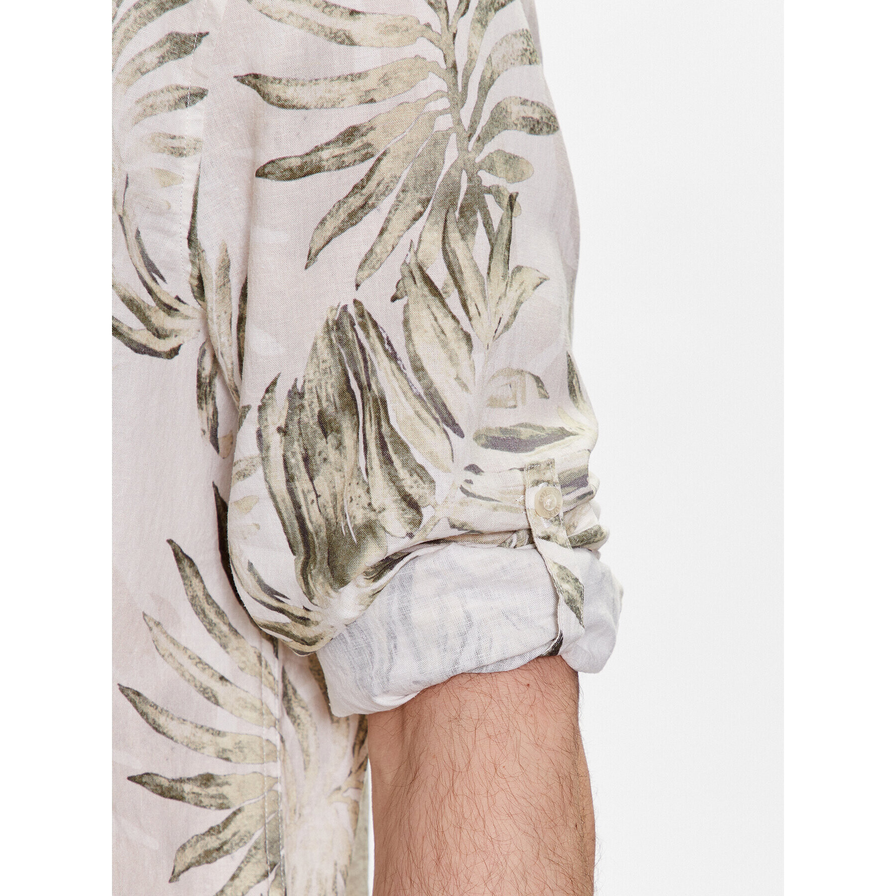 Guess Риза M3GH69 WFDX0 Зелен Regular Fit - Pepit.bg