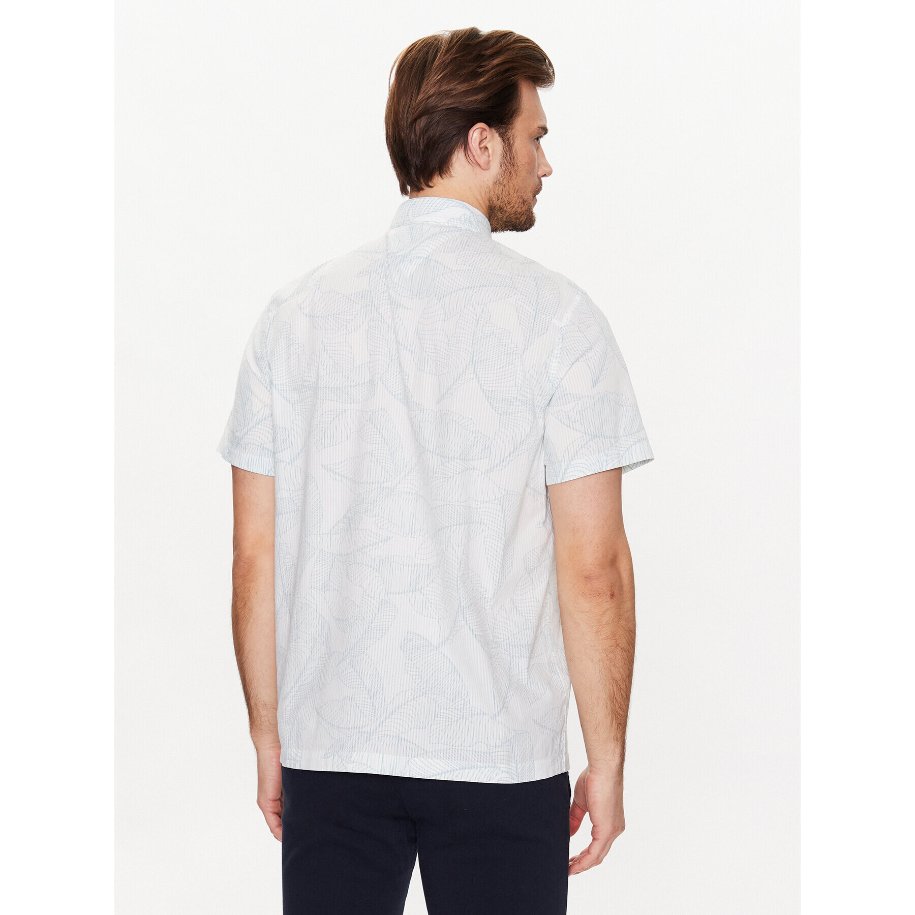 Guess Риза M3GH71 WFDZ0 Син Regular Fit - Pepit.bg