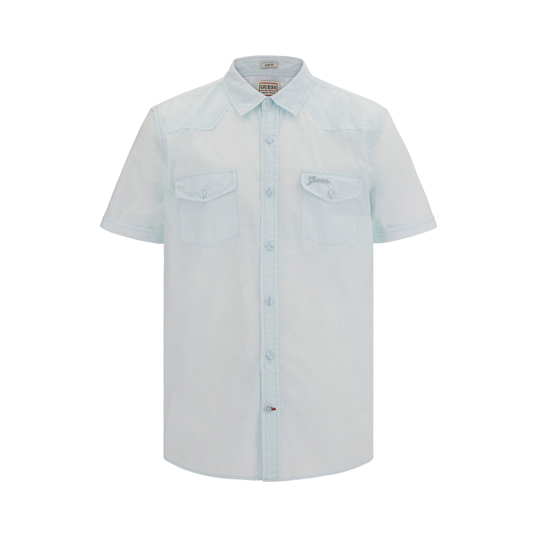 Guess Риза Nottingham Western M3GH22 WBB80 Син Regular Fit - Pepit.bg