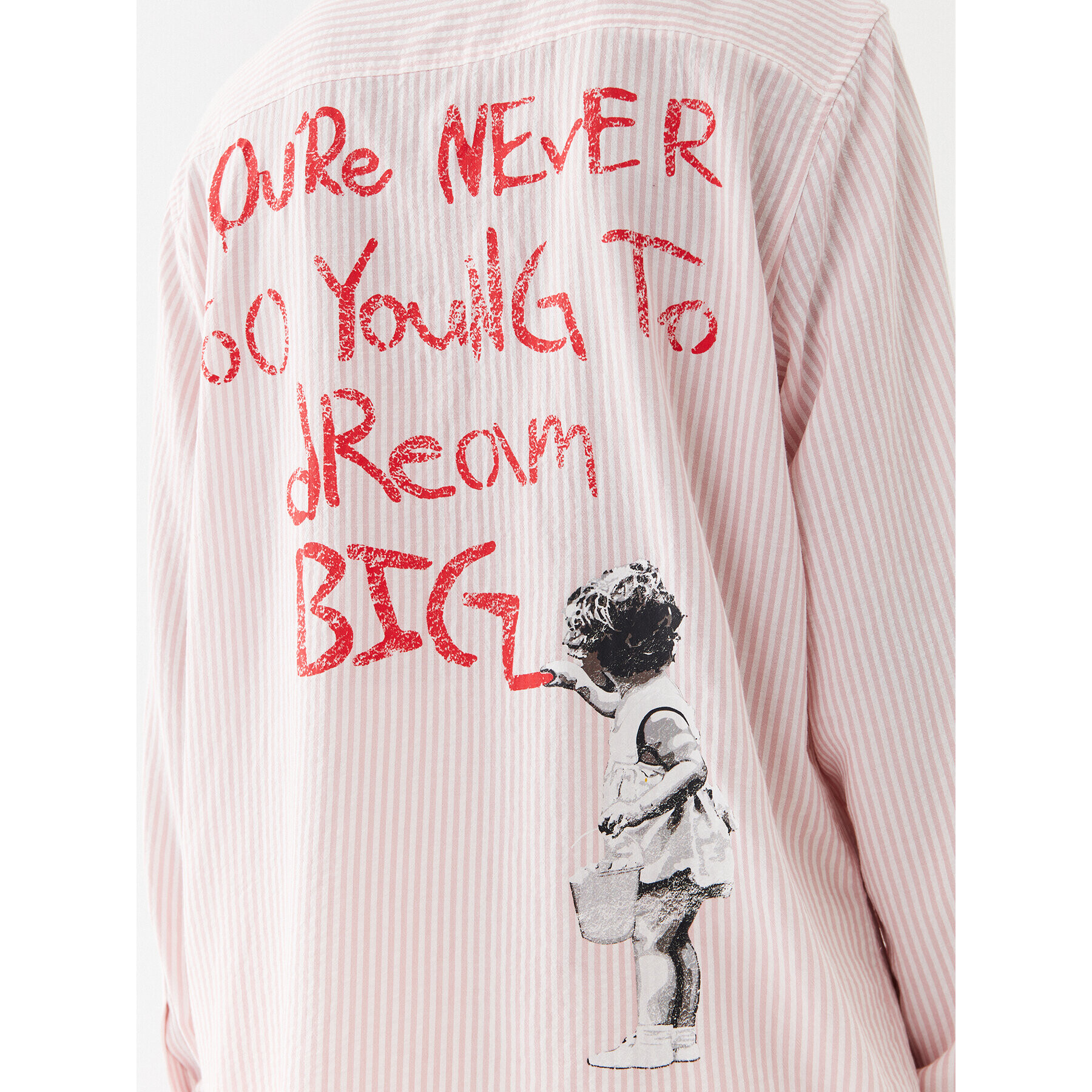 Guess Риза W3YH85 WFLH0 Розов Oversize - Pepit.bg