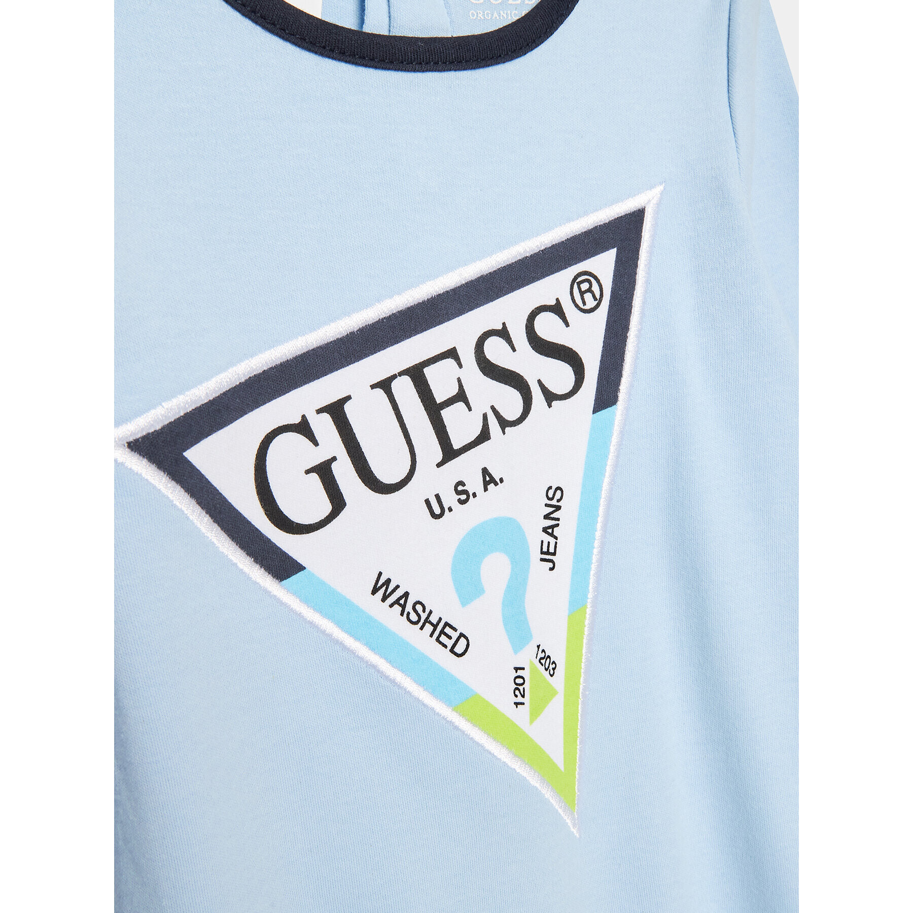 Guess Ромпер H3YW12 KA6W4 Син - Pepit.bg