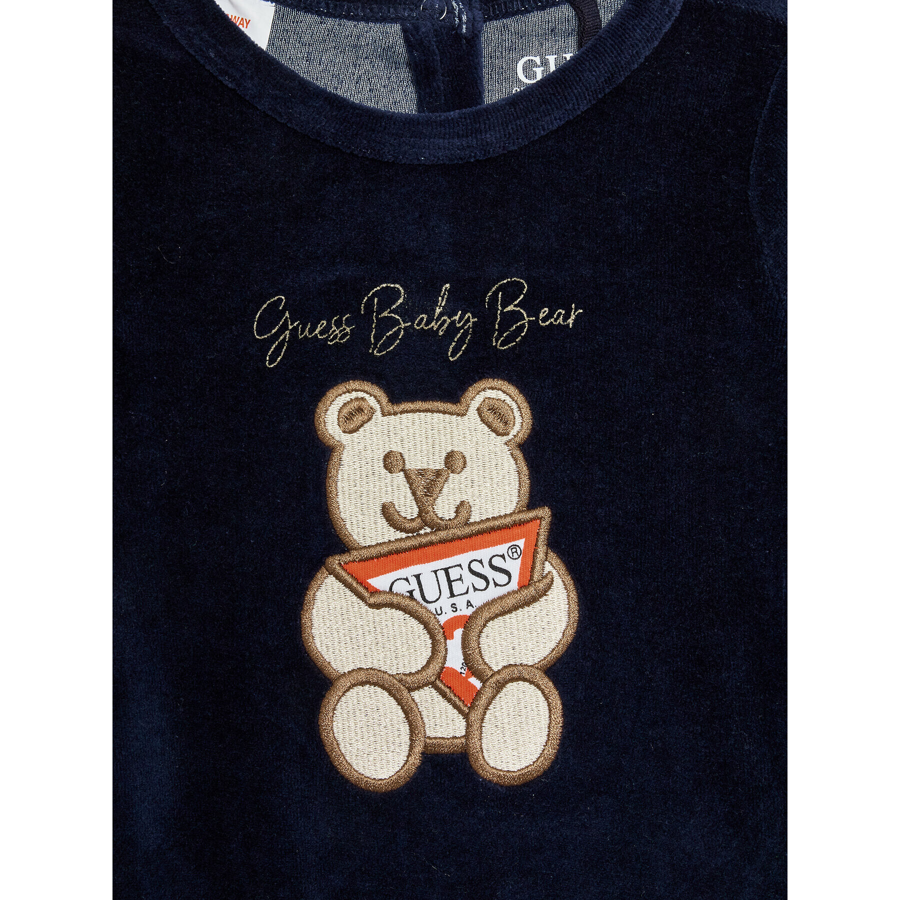 Guess Ромпер P2BG06 KAVN0 Тъмносин Regular Fit - Pepit.bg