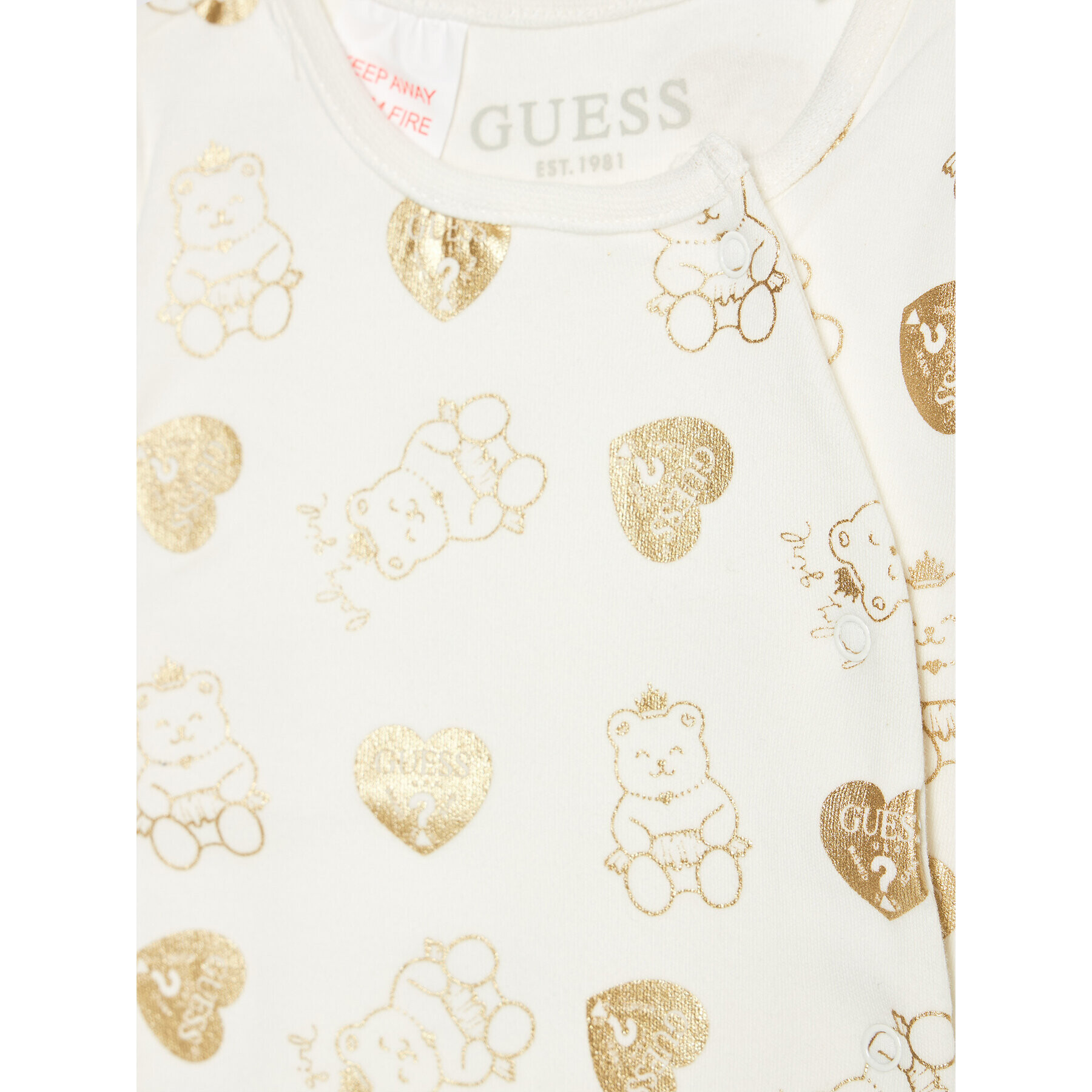 Guess Ромпер S1BG07 K83S0 Бежов - Pepit.bg