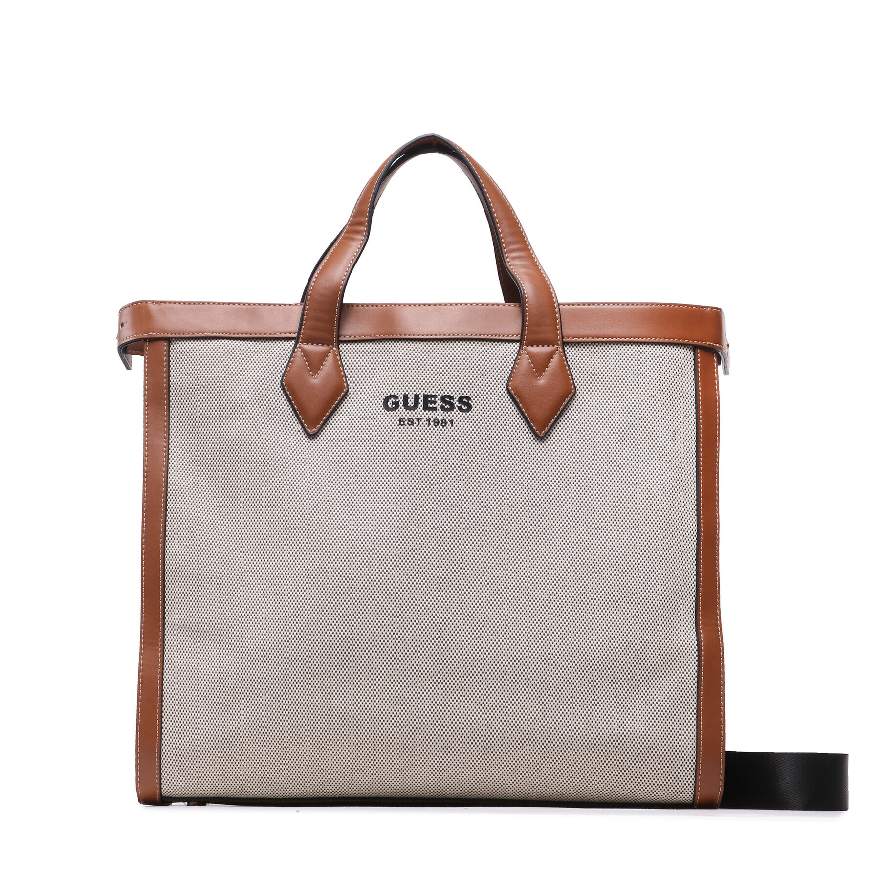 Guess Сак New Wanderluxe HMNEWW P3236 Бежов - Pepit.bg