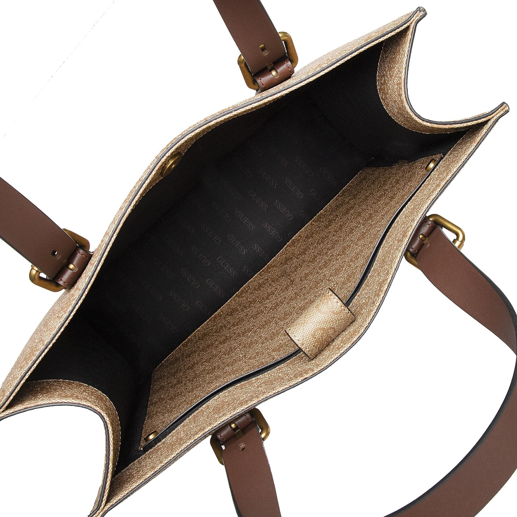 Guess Сак Vezzola HMVZLA P2434 Кафяв - Pepit.bg