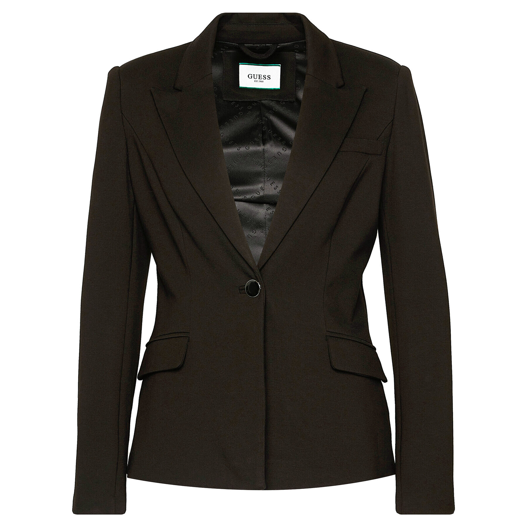 Guess Сако Alina W0YN59 K8RN0 Черен Regular Fit - Pepit.bg