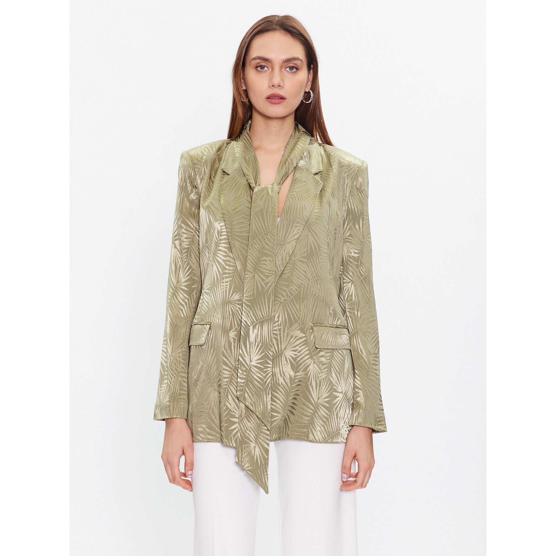 Guess Сако Holly W3GN46 WEJZ0 Зелен Regular Fit - Pepit.bg