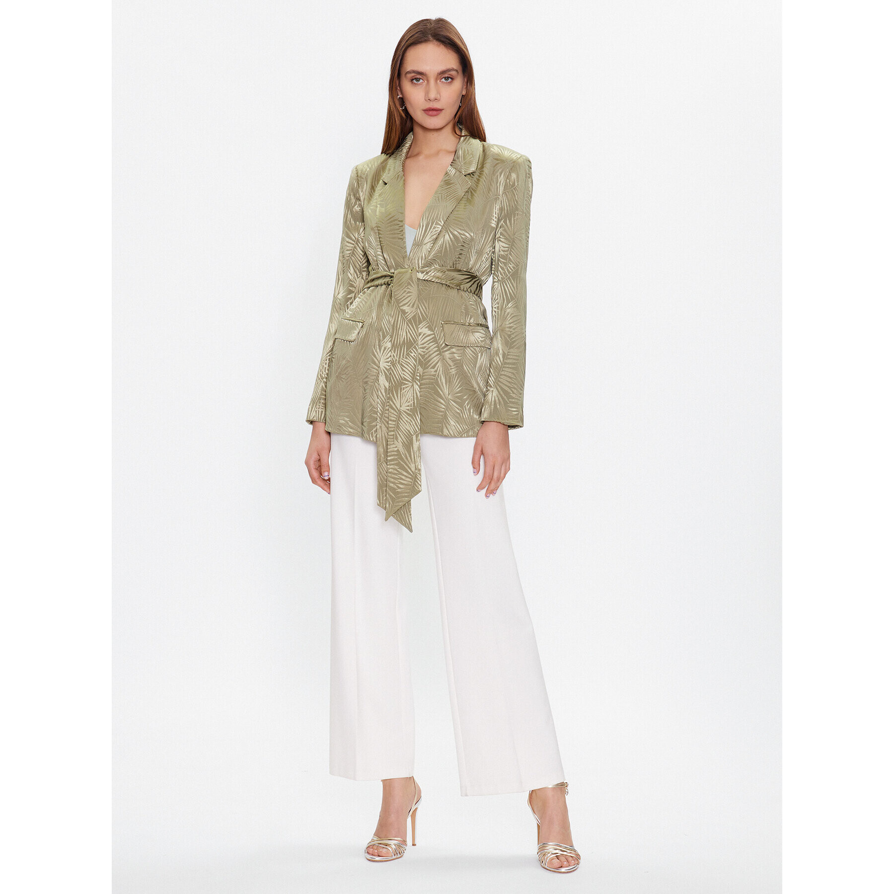 Guess Сако Holly W3GN46 WEJZ0 Зелен Regular Fit - Pepit.bg