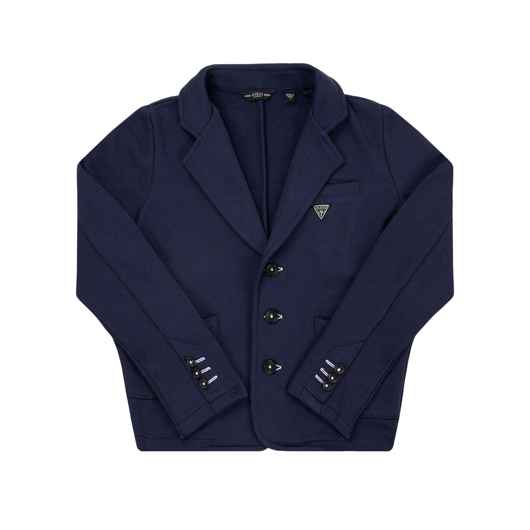 Guess Сако L01L05 K8D80 Тъмносин Regular Fit - Pepit.bg