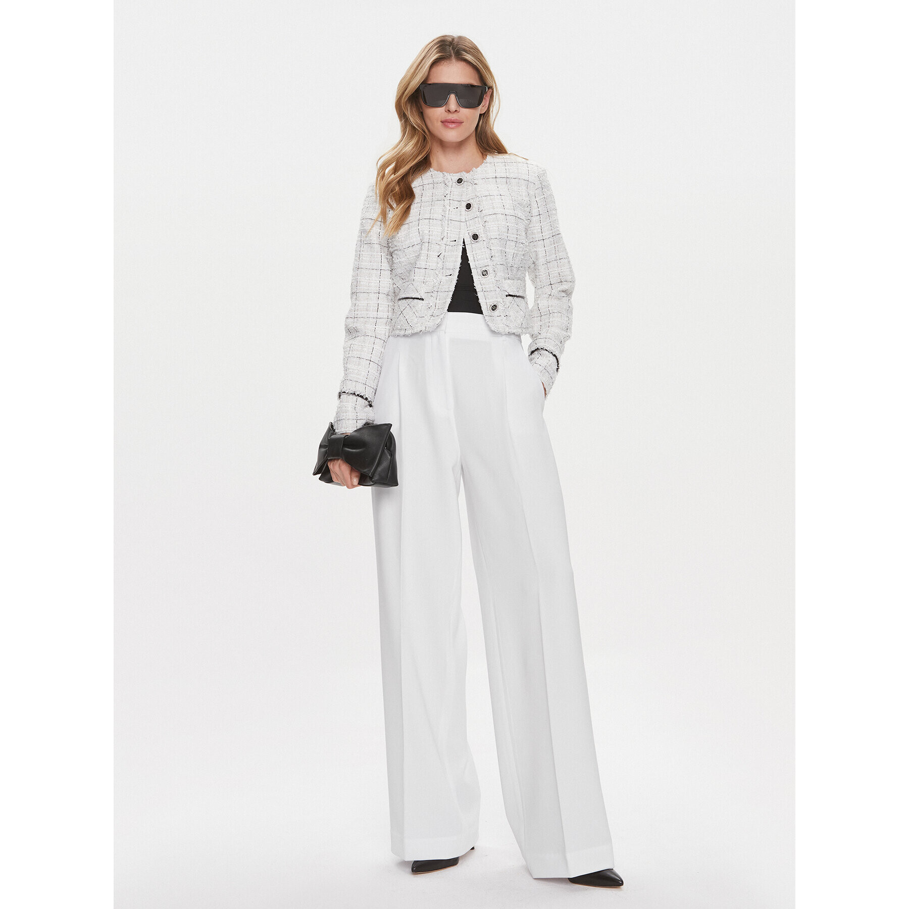 Guess Сако Sofia W4RN39 WFWW2 Бял Regular Fit - Pepit.bg