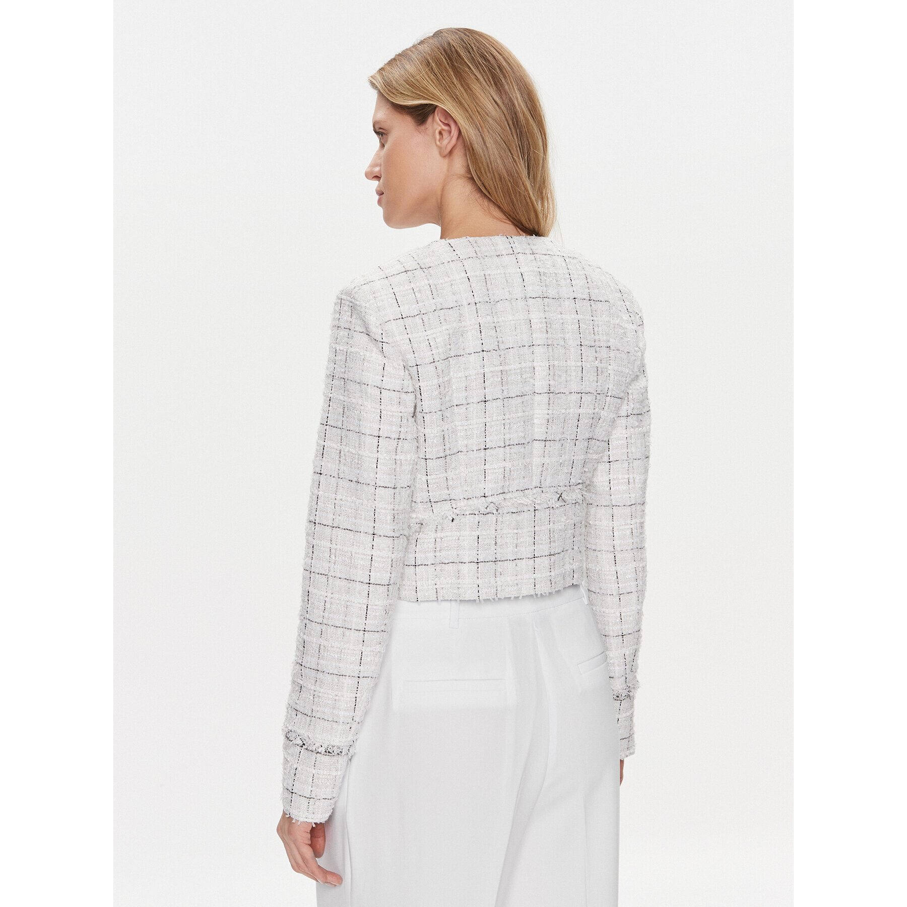 Guess Сако Sofia W4RN39 WFWW2 Бял Regular Fit - Pepit.bg
