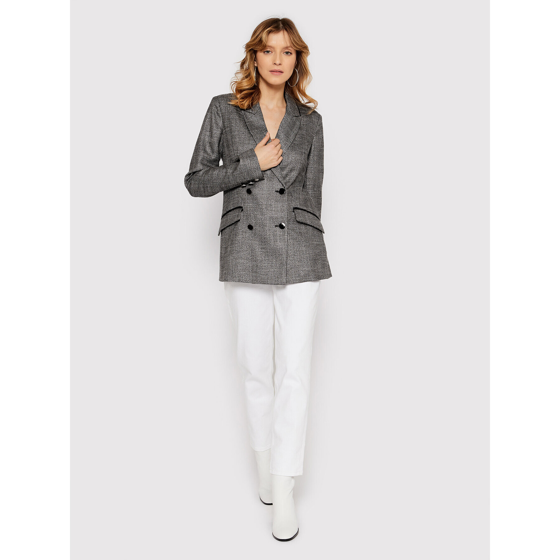 Guess Сако W2RN11 WED90 Сив Slim Fit - Pepit.bg
