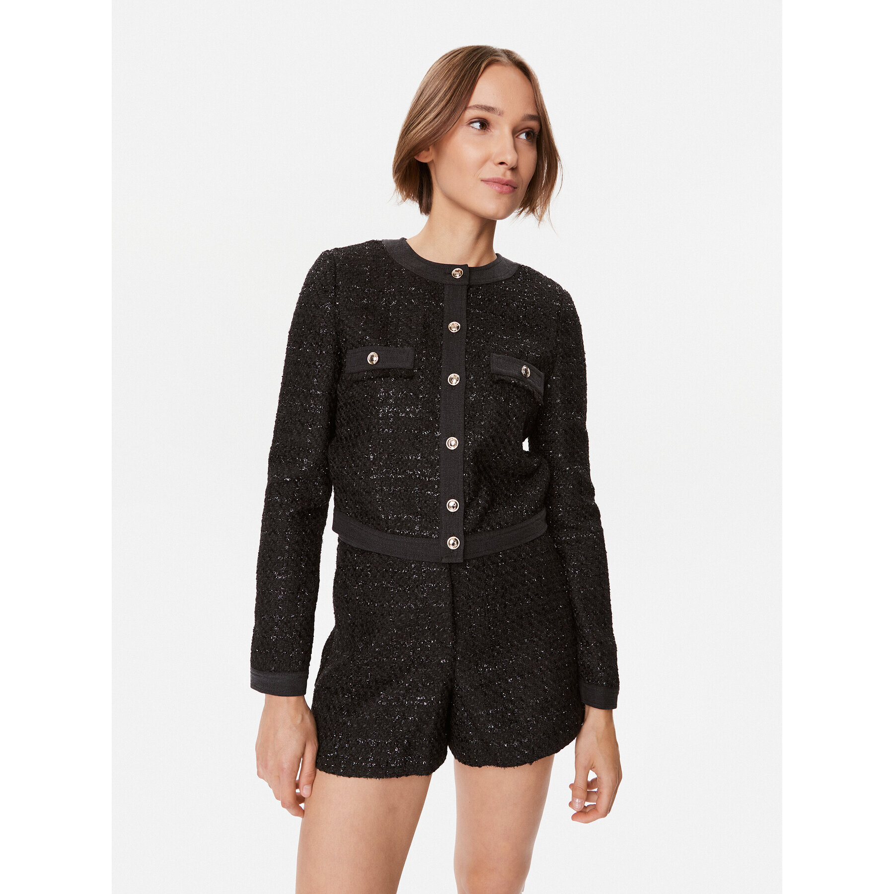 Guess Сако W3BN63 WFQH0 Черен Regular Fit - Pepit.bg