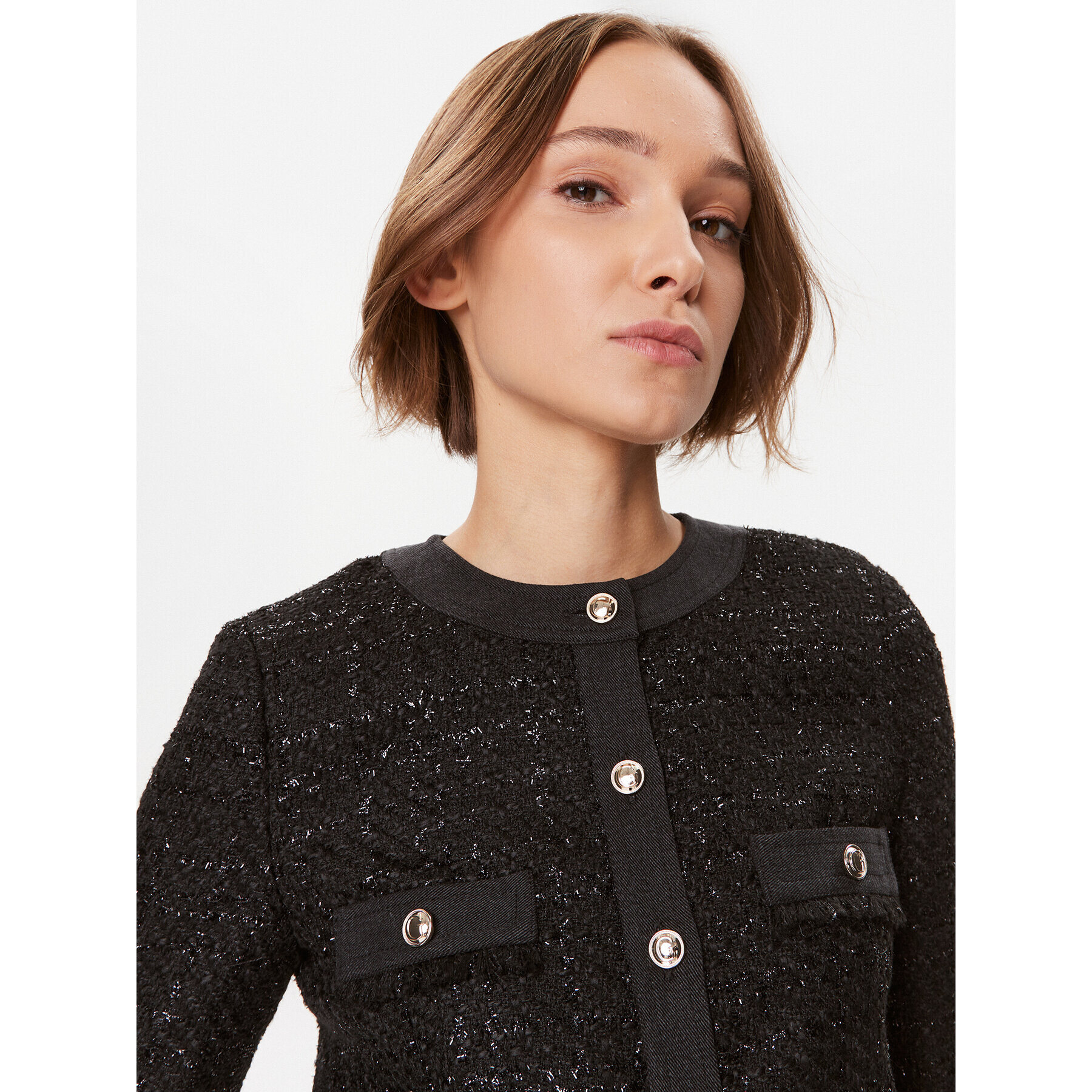 Guess Сако W3BN63 WFQH0 Черен Regular Fit - Pepit.bg