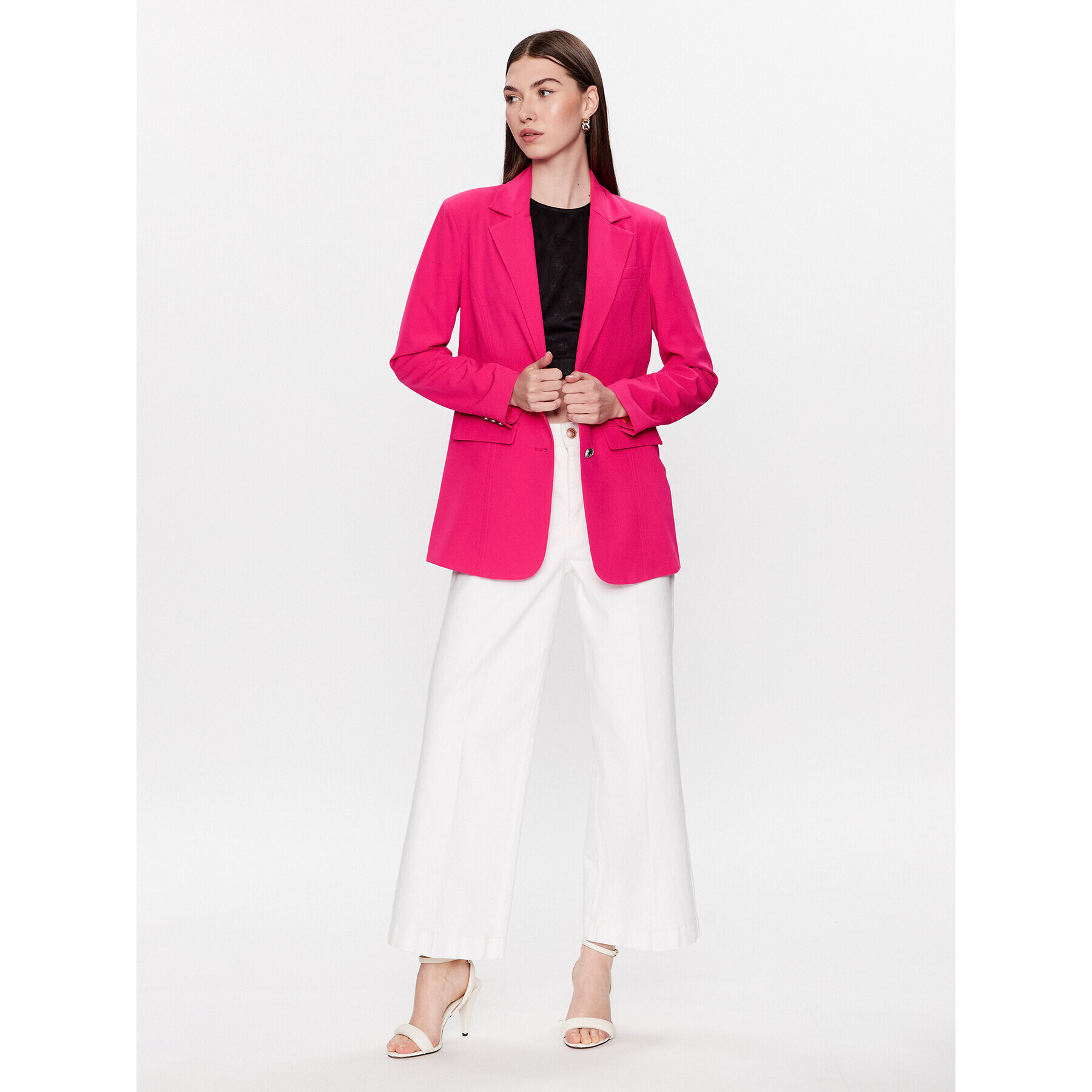 Guess Сако W3YN39 WFKY2 Розов Regular Fit - Pepit.bg
