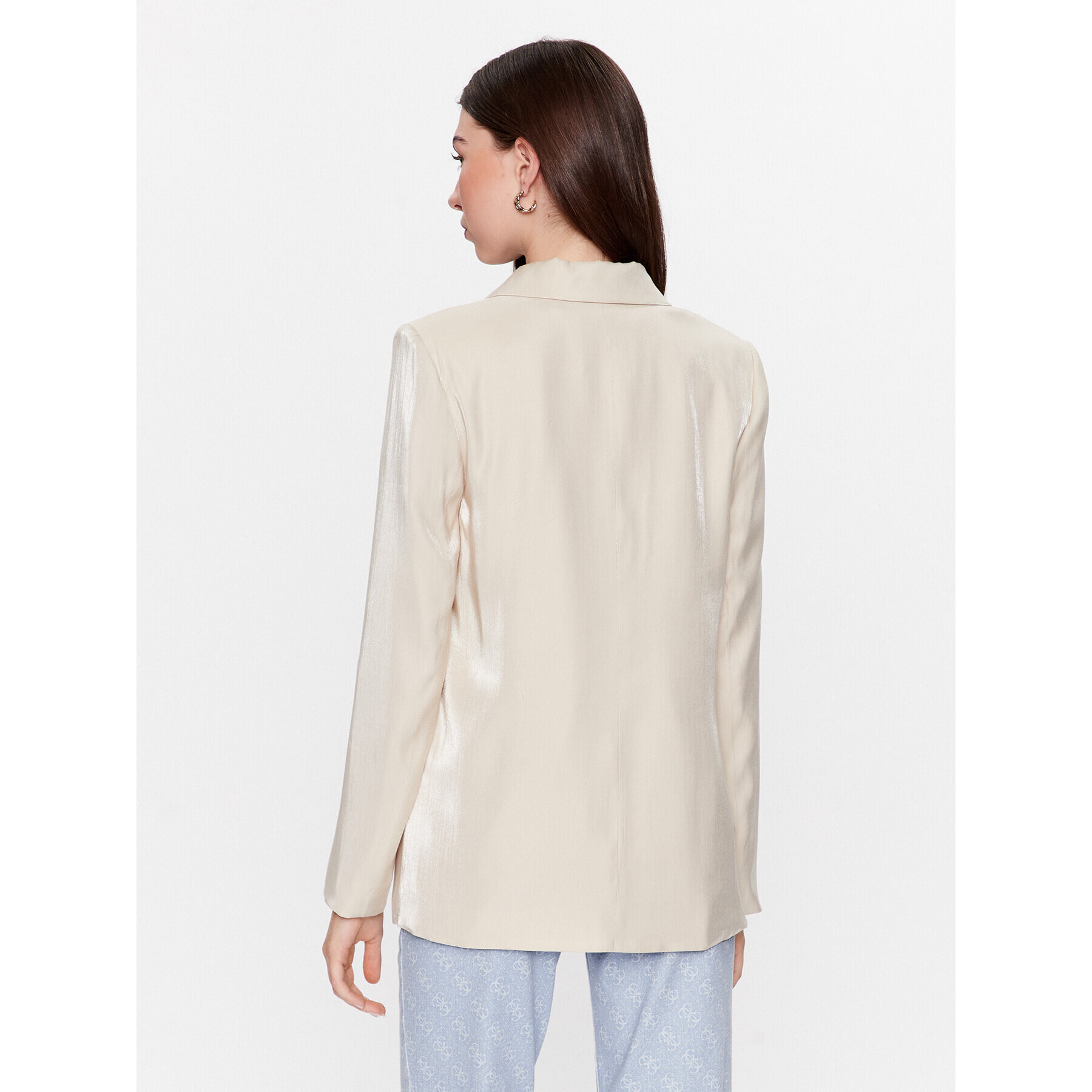 Guess Сако W3YN41 WFJ92 Екрю Regular Fit - Pepit.bg