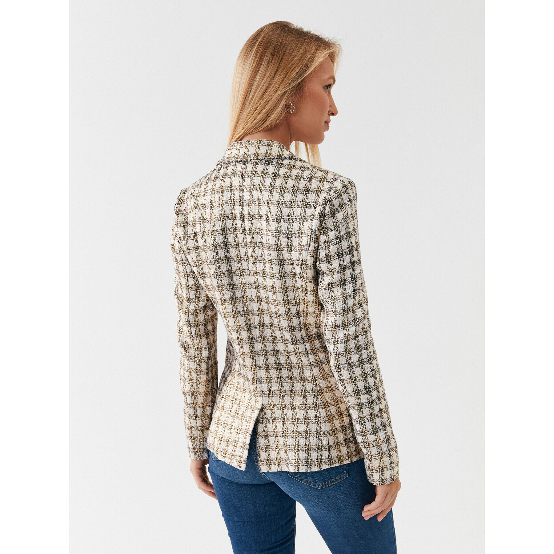 Guess Сако W3YN46 WFKS0 Бежов Regular Fit - Pepit.bg