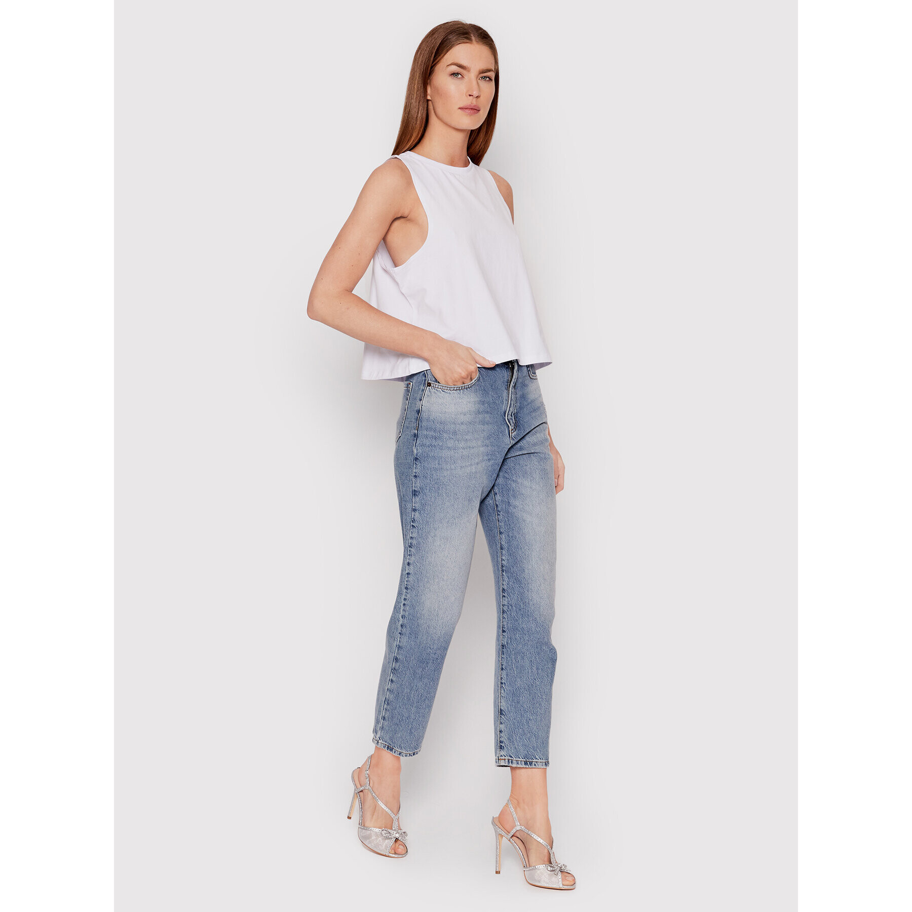 Guess Сандали Adalet FL5ADT FAB03 Сребрист - Pepit.bg