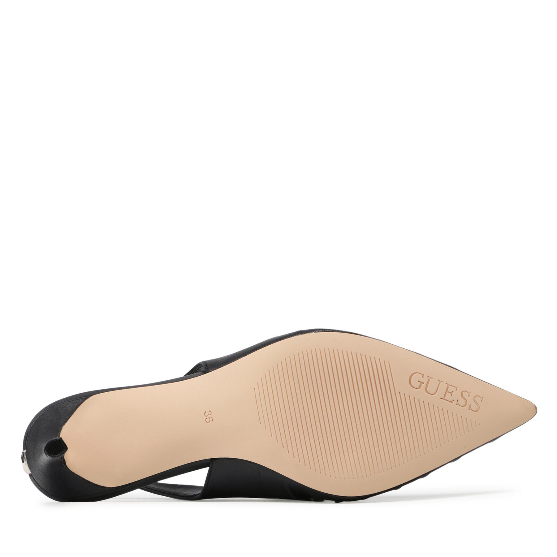 Guess Сандали Amena FL5AMN LEA05 Черен - Pepit.bg