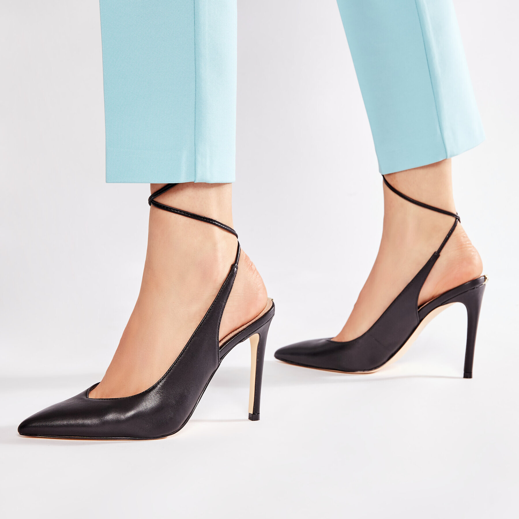 Guess Сандали Briola FL5BRL LEA05 Черен - Pepit.bg