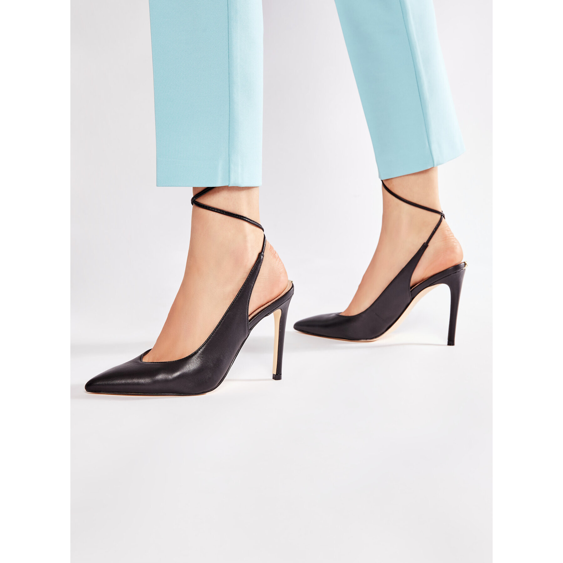 Guess Сандали Briola FL5BRL LEA05 Черен - Pepit.bg