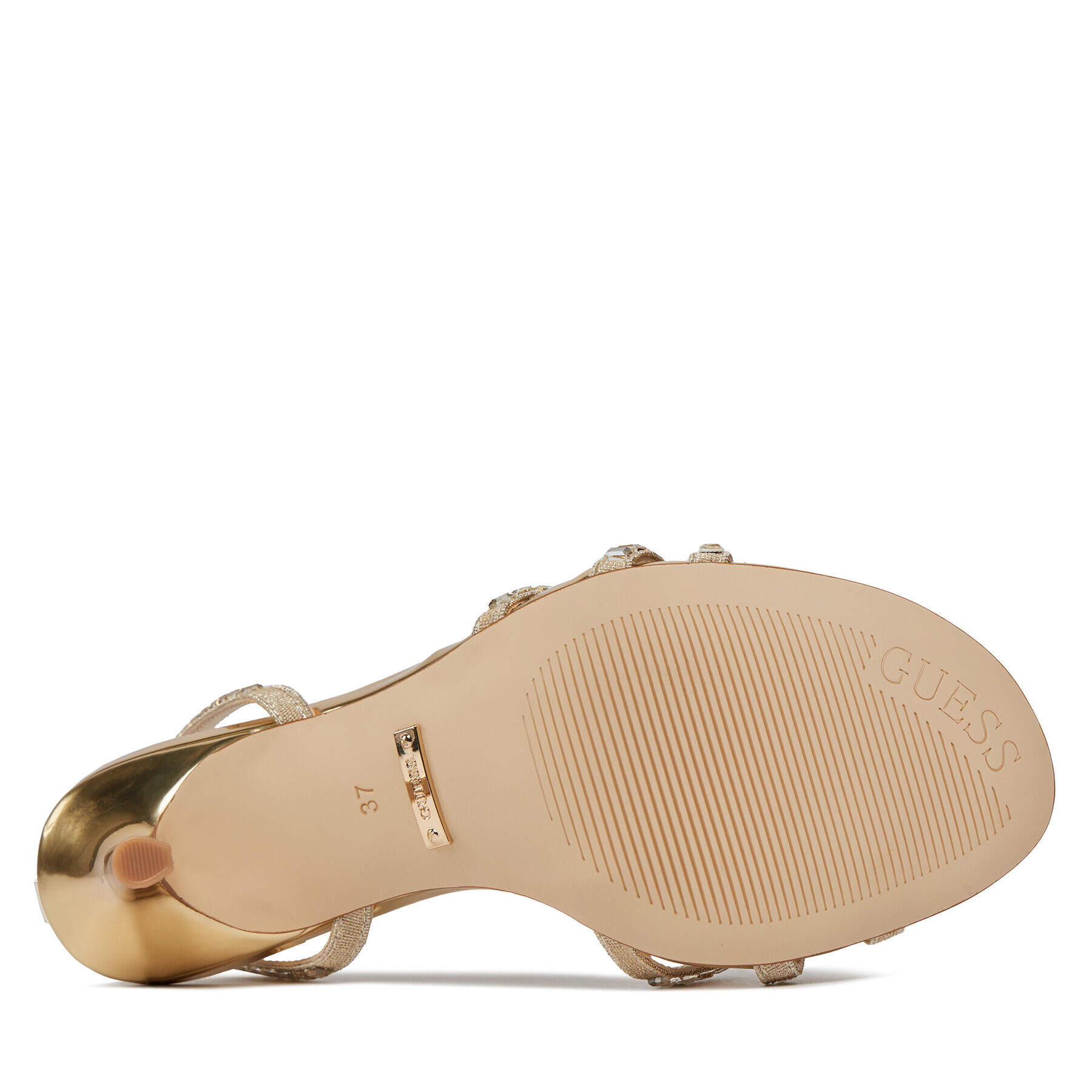 Guess Сандали Divinit2 FLPDI2 FAP03 Златист - Pepit.bg