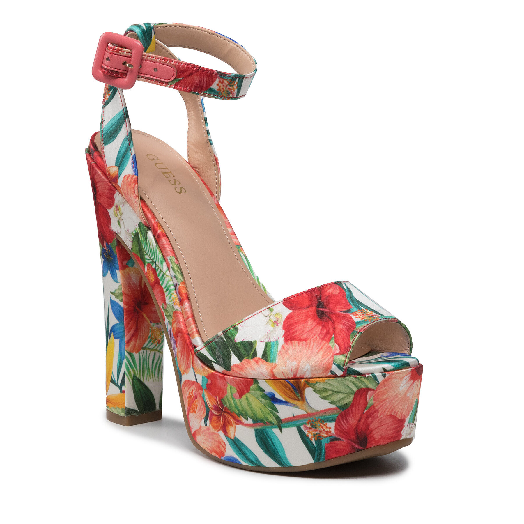 Guess Сандали Garza4 FL6G4R SAT03 Цветен - Pepit.bg