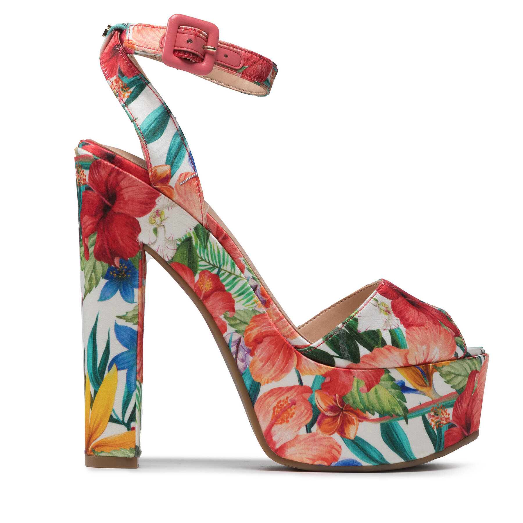 Guess Сандали Garza4 FL6G4R SAT03 Цветен - Pepit.bg