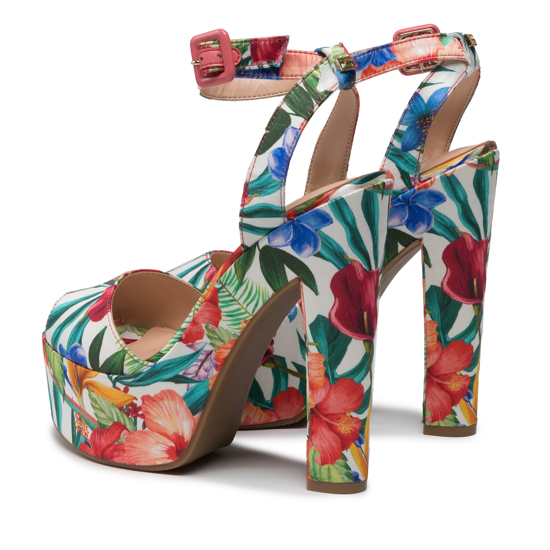 Guess Сандали Garza4 FL6G4R SAT03 Цветен - Pepit.bg
