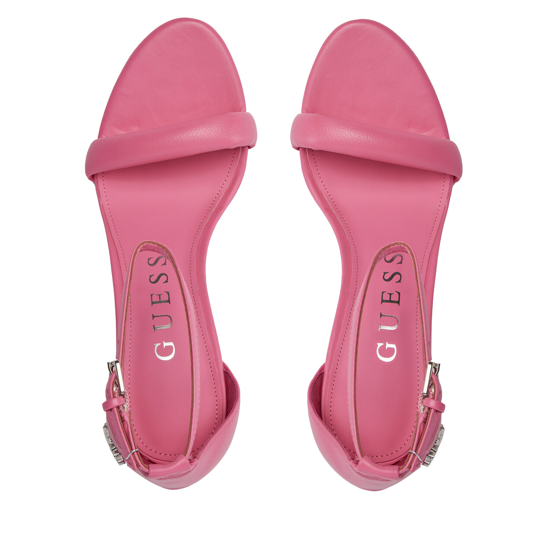 Guess Сандали Kabecka FLPKAB LEA03 Розов - Pepit.bg