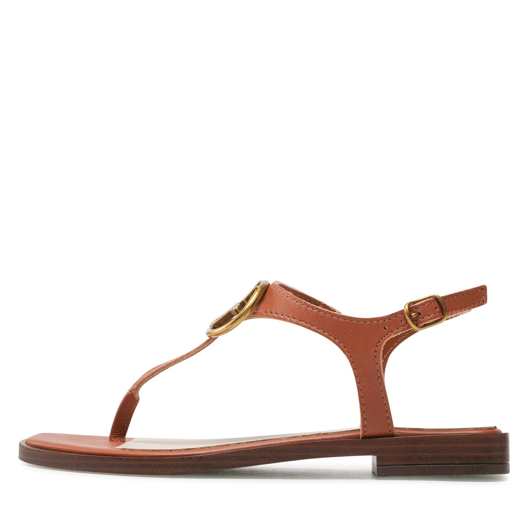 Guess Сандали Miry Made In Italy FL6MRY LEA21 Кафяв - Pepit.bg