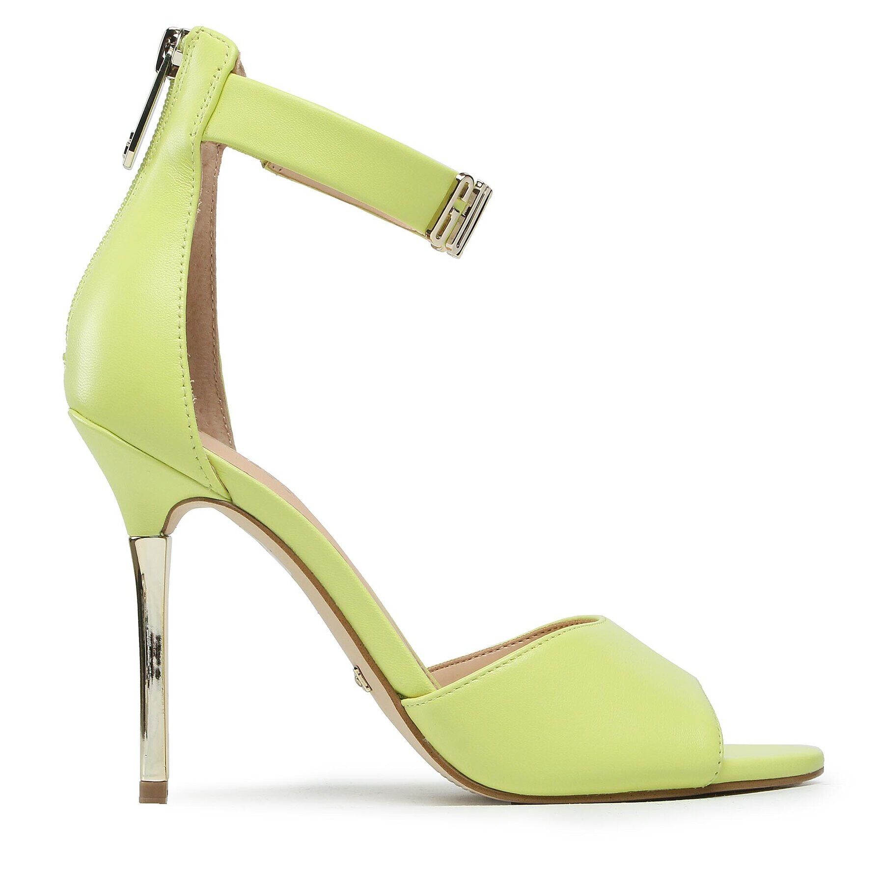 Guess Сандали Monita FL5MON LEA03 Зелен - Pepit.bg