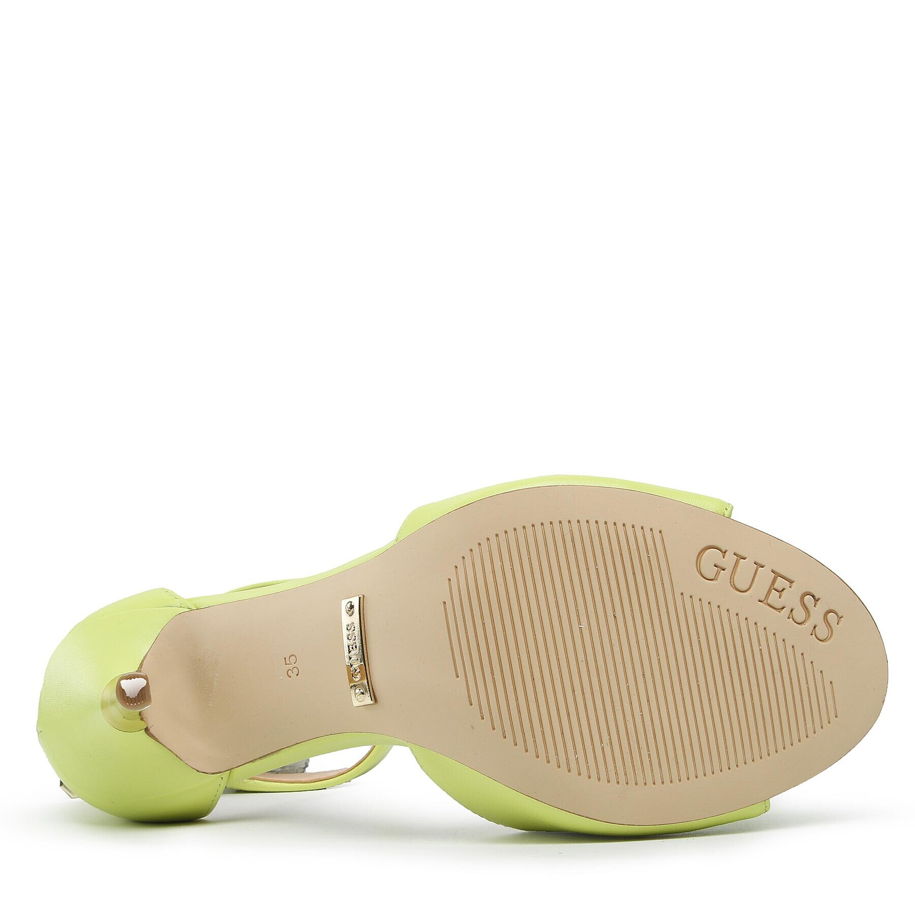 Guess Сандали Monita FL5MON LEA03 Зелен - Pepit.bg