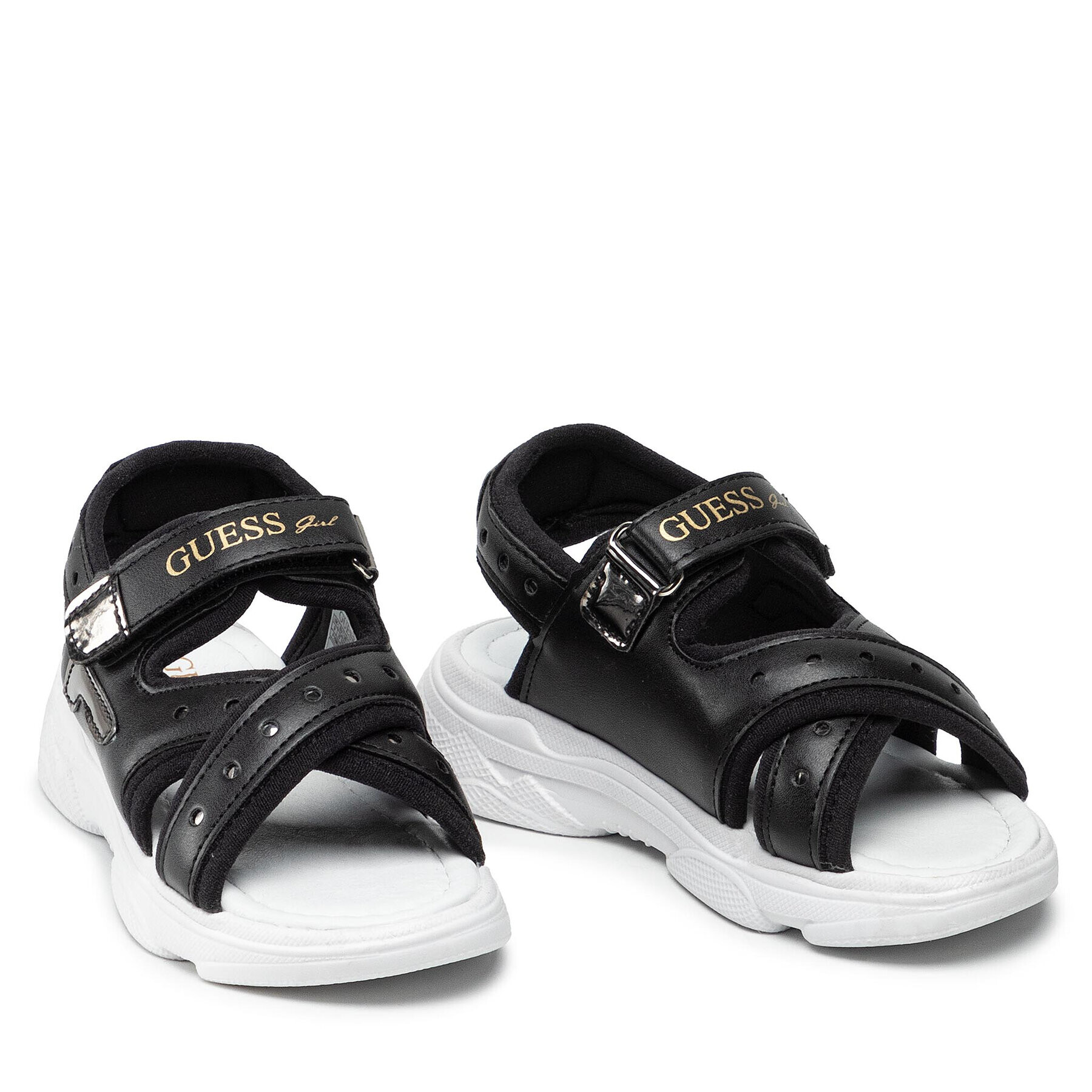 Guess Сандали Muriel FI6MUR ELE03 Черен - Pepit.bg