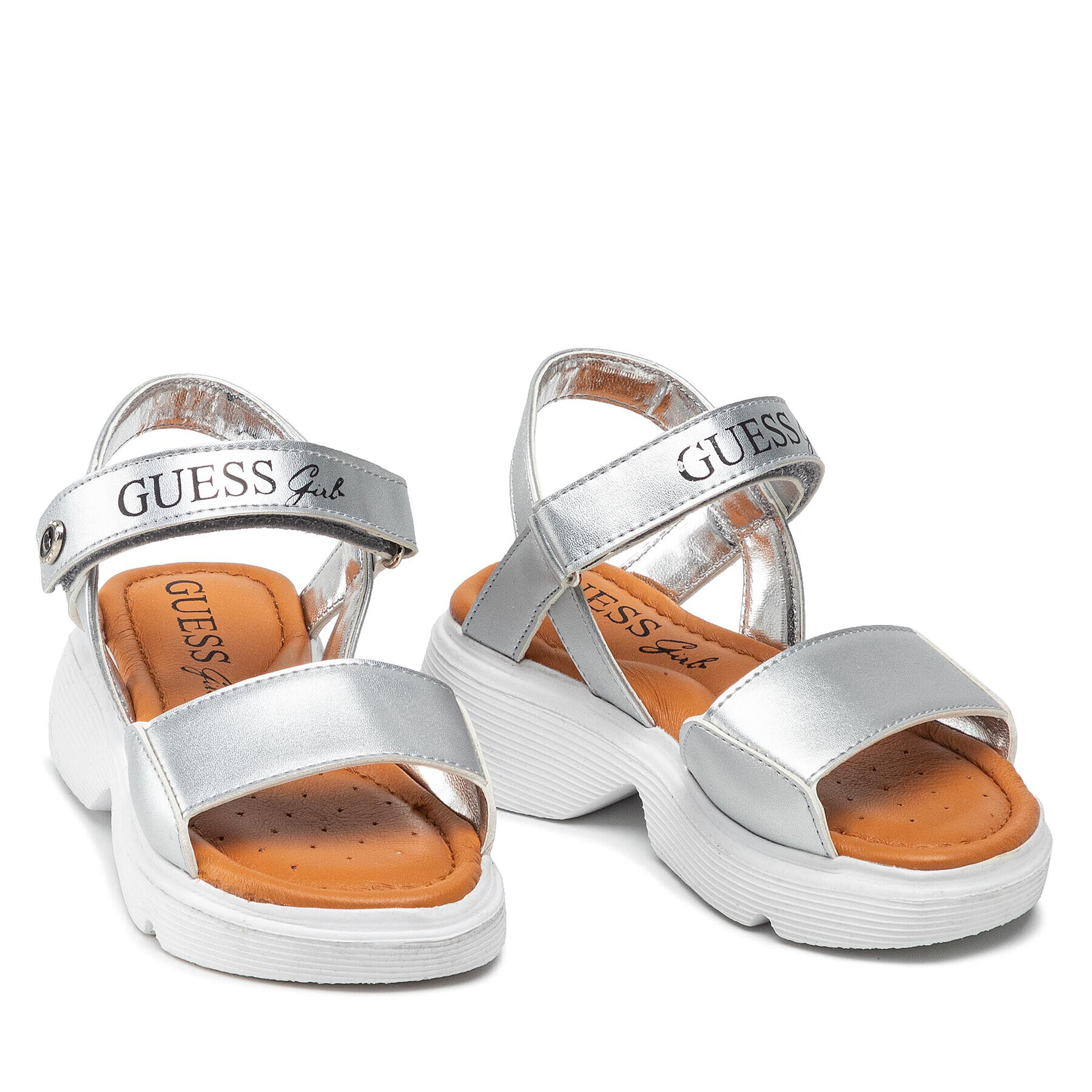 Guess Сандали Ruth FI6RUT ELE03 Сребрист - Pepit.bg