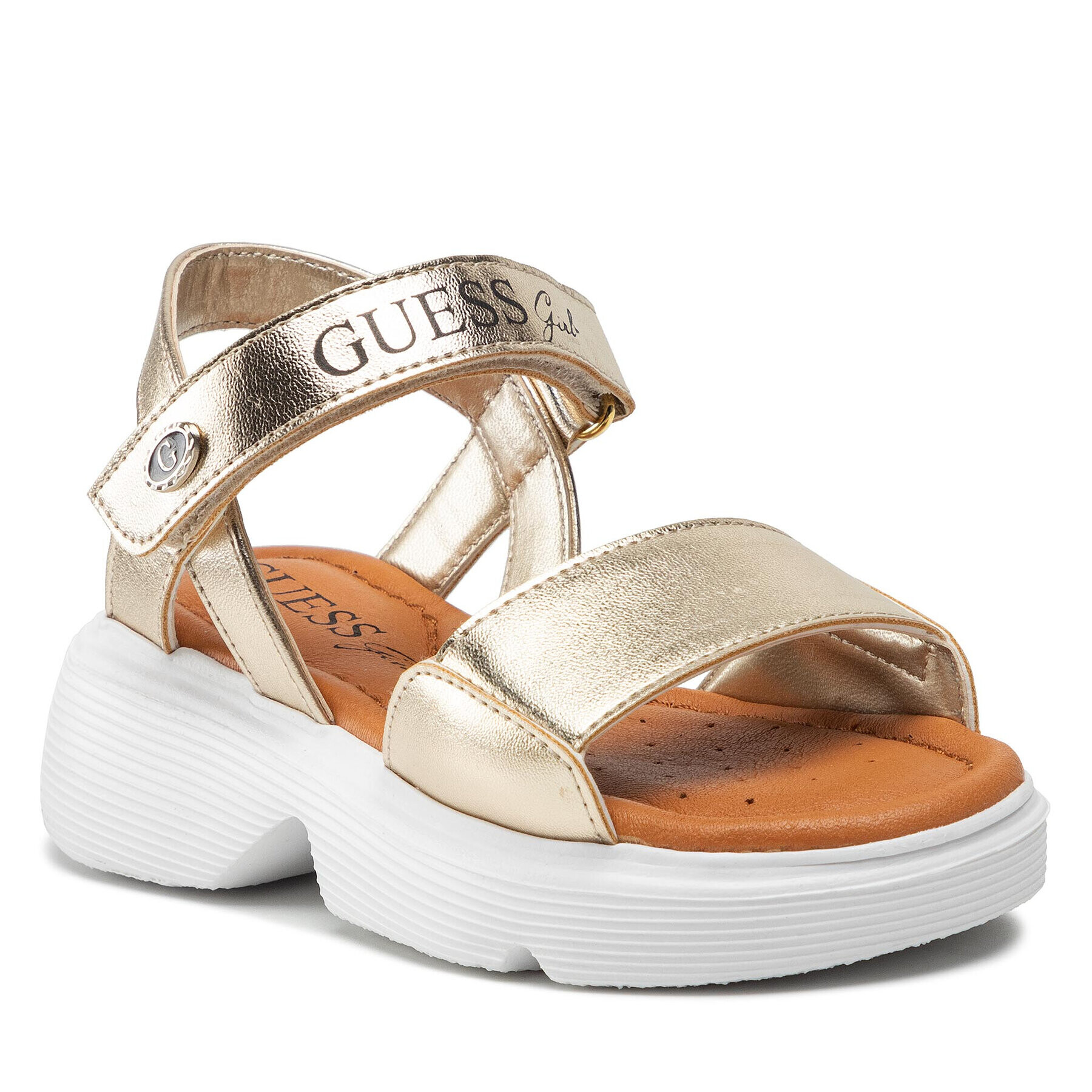 Guess Сандали Ruth FI6RUT ELE03 Златист - Pepit.bg