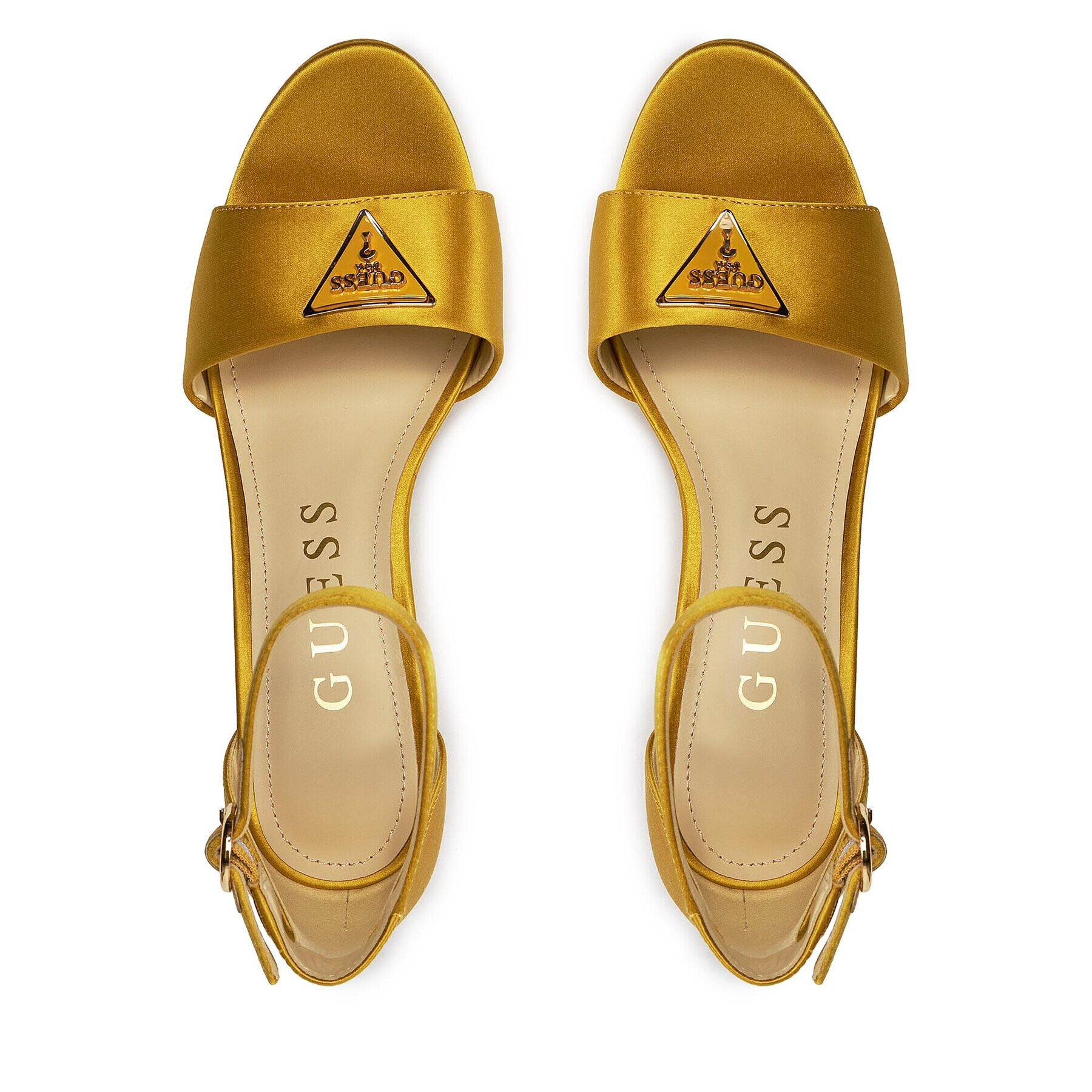 Guess Сандали Seton2 FLPSE2 SAT03 Златист - Pepit.bg