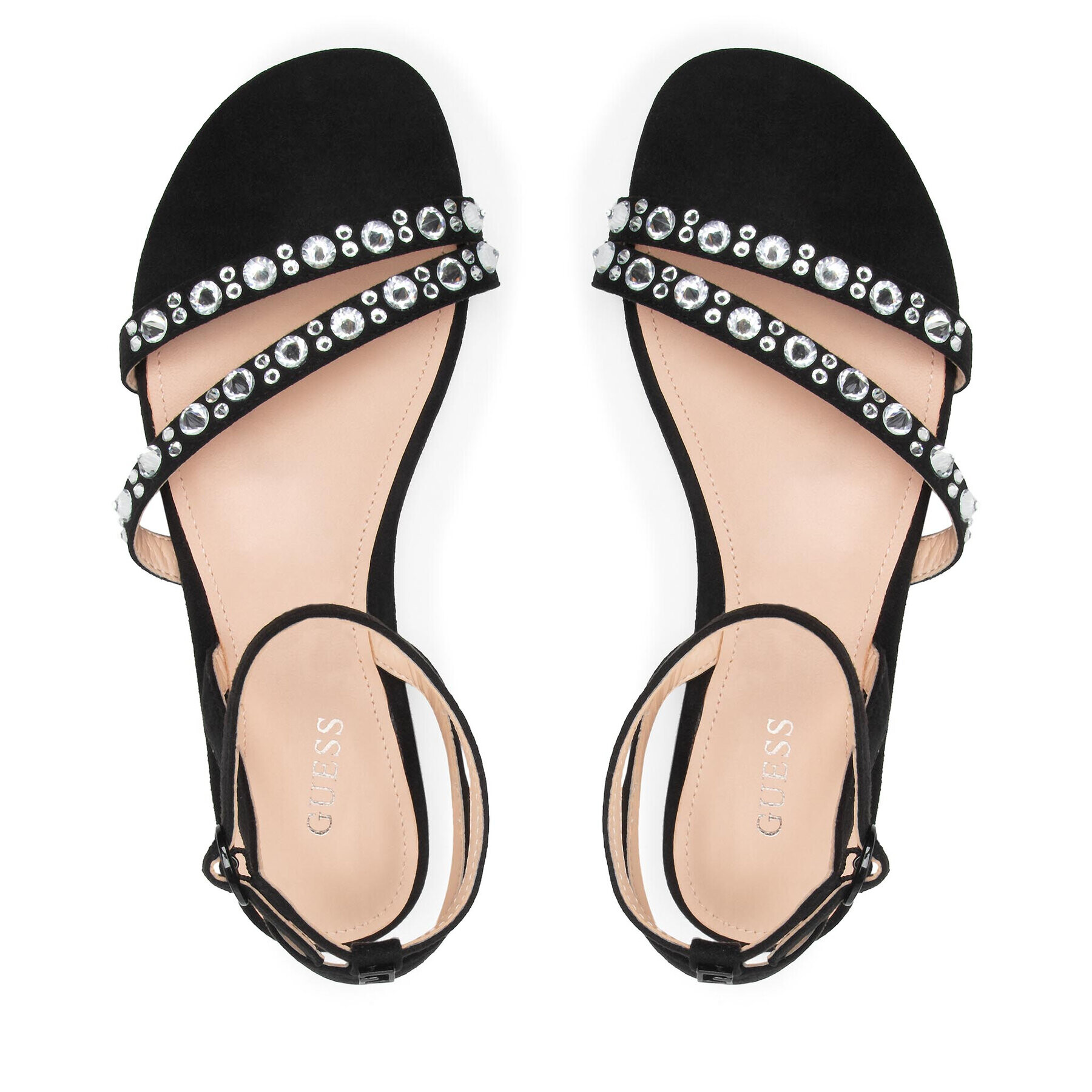 Guess Сандали Teagin FL6TGN PEL03 Черен - Pepit.bg
