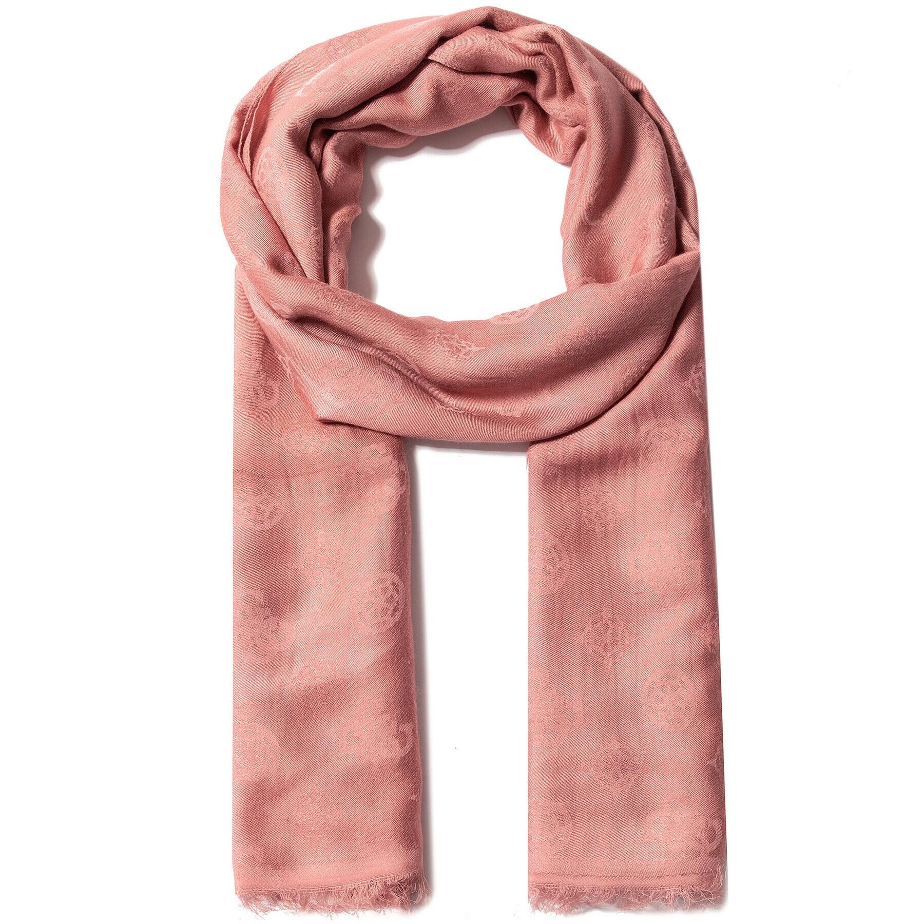 Guess Шал Ninnette Scarves AW8533 WOL03 Розов - Pepit.bg