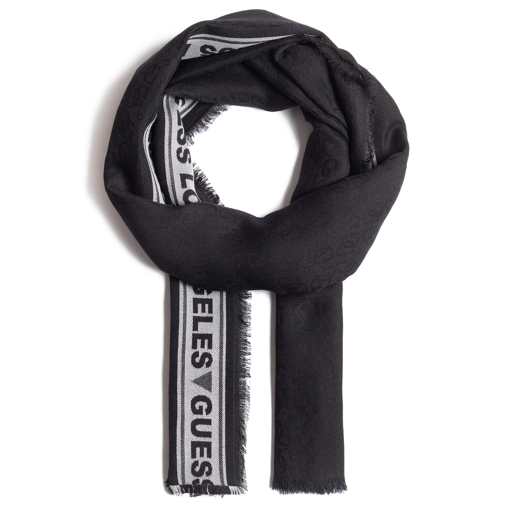 Guess Шал Not Coordinated Scarves AM8658 VIS03 Черен - Pepit.bg