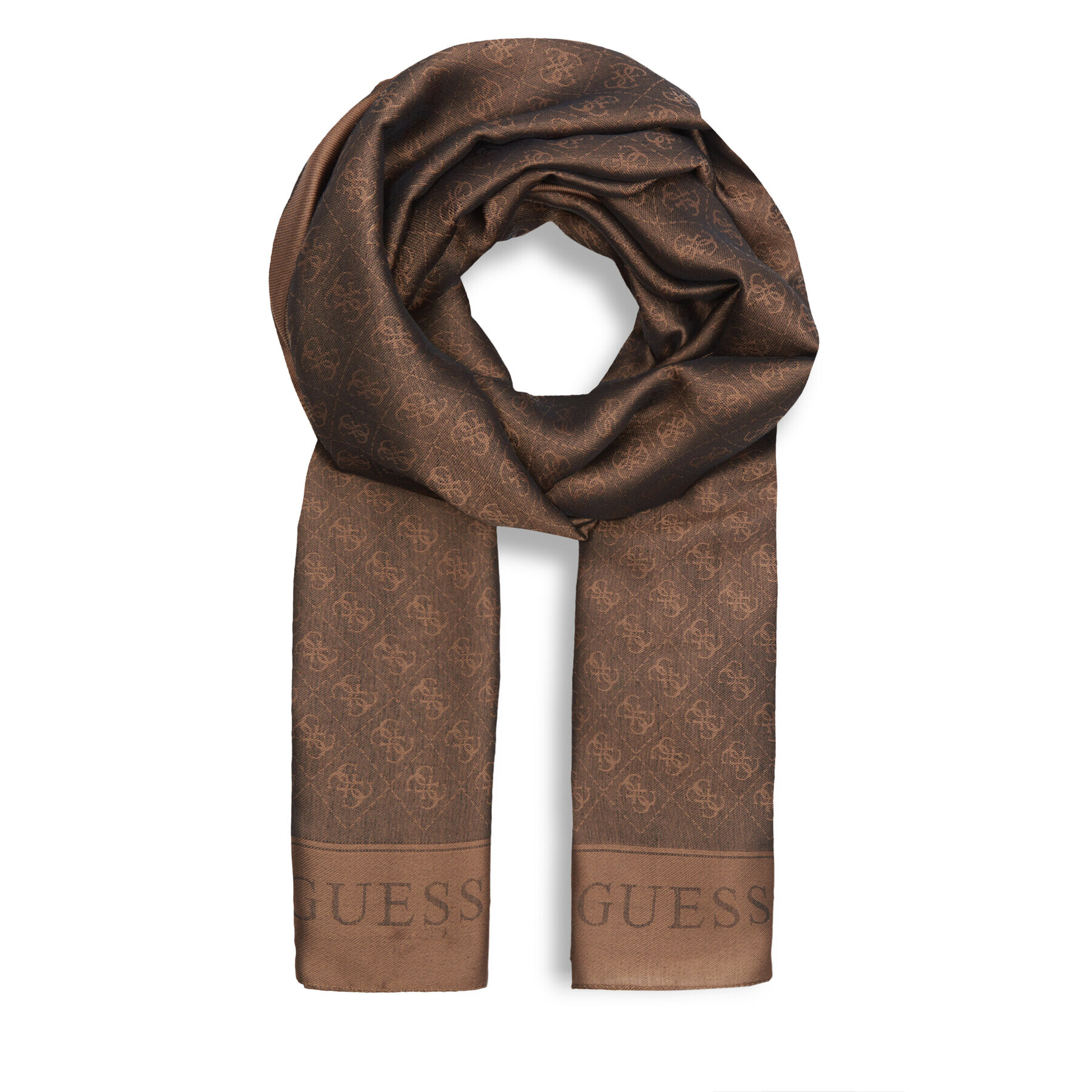 Guess Шал Vezzola Scarves AM9318 POL03 Кафяв - Pepit.bg