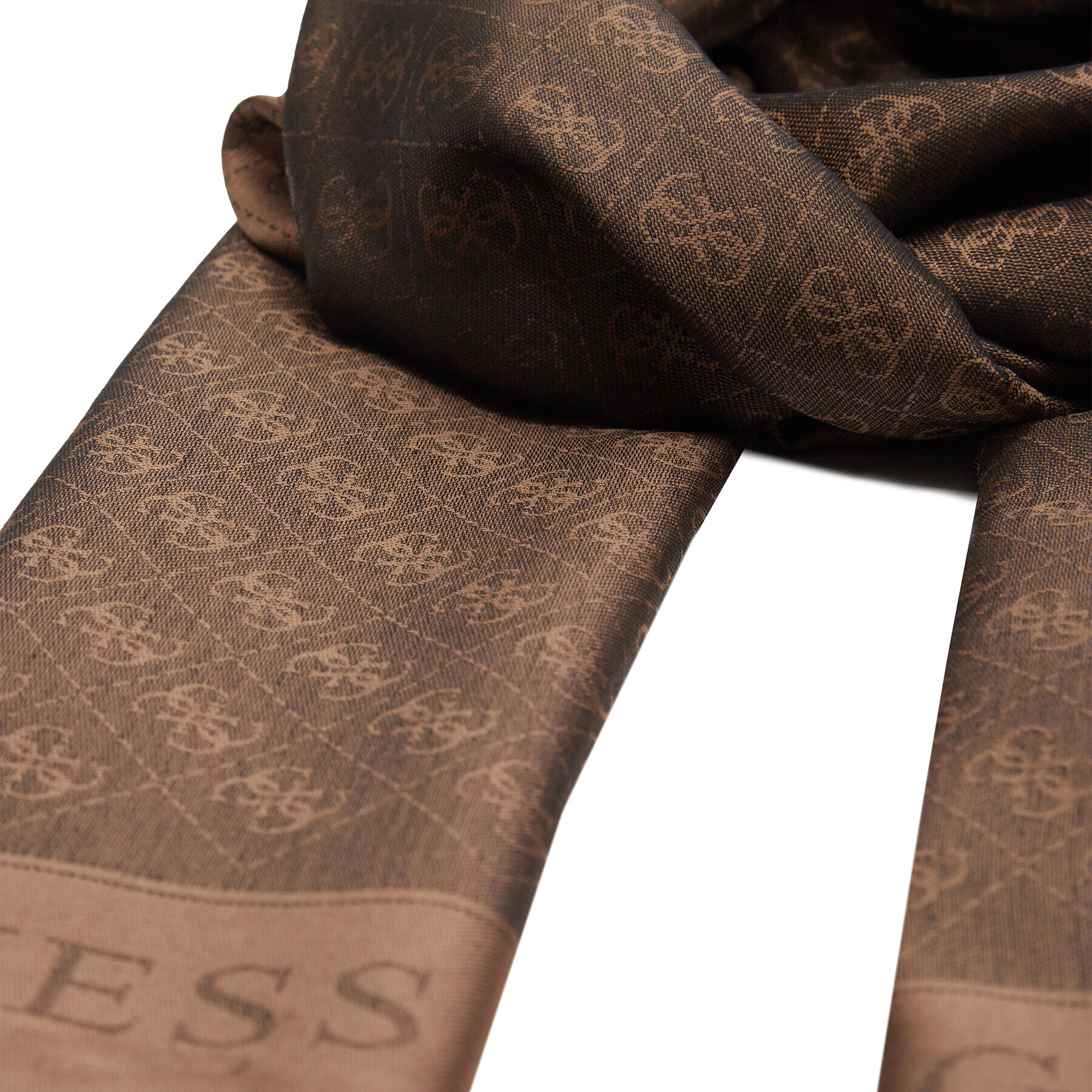 Guess Шал Vezzola Scarves AM9318 POL03 Кафяв - Pepit.bg