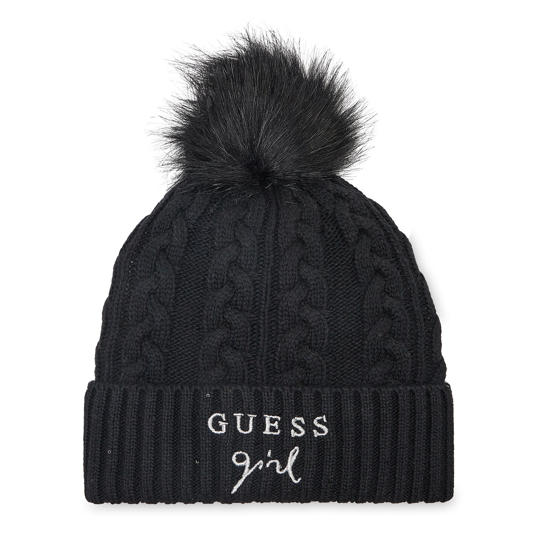 Guess Шапка AGNOT1 NY224 Черен - Pepit.bg