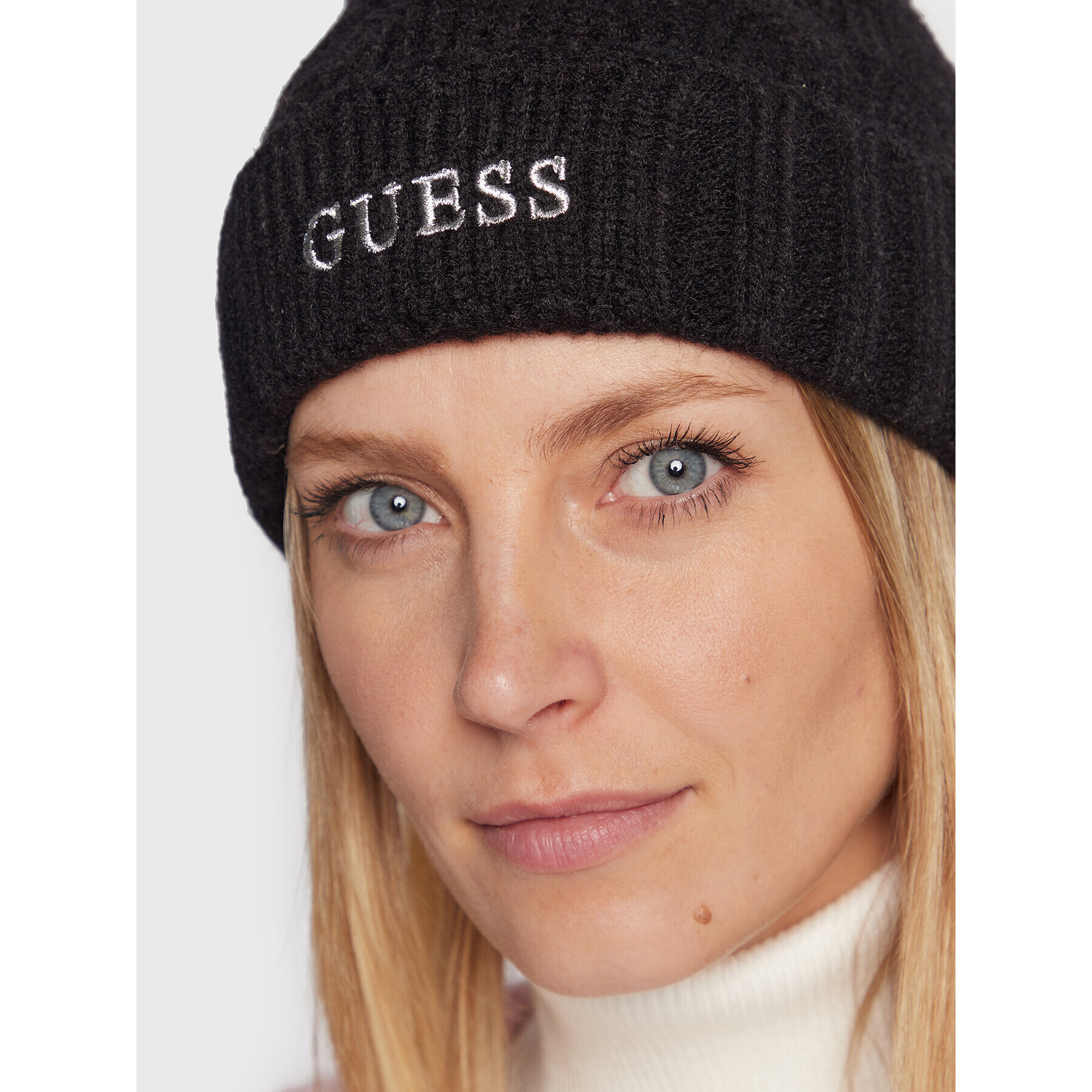 Guess Шапка AW9103 POL01 Черен - Pepit.bg