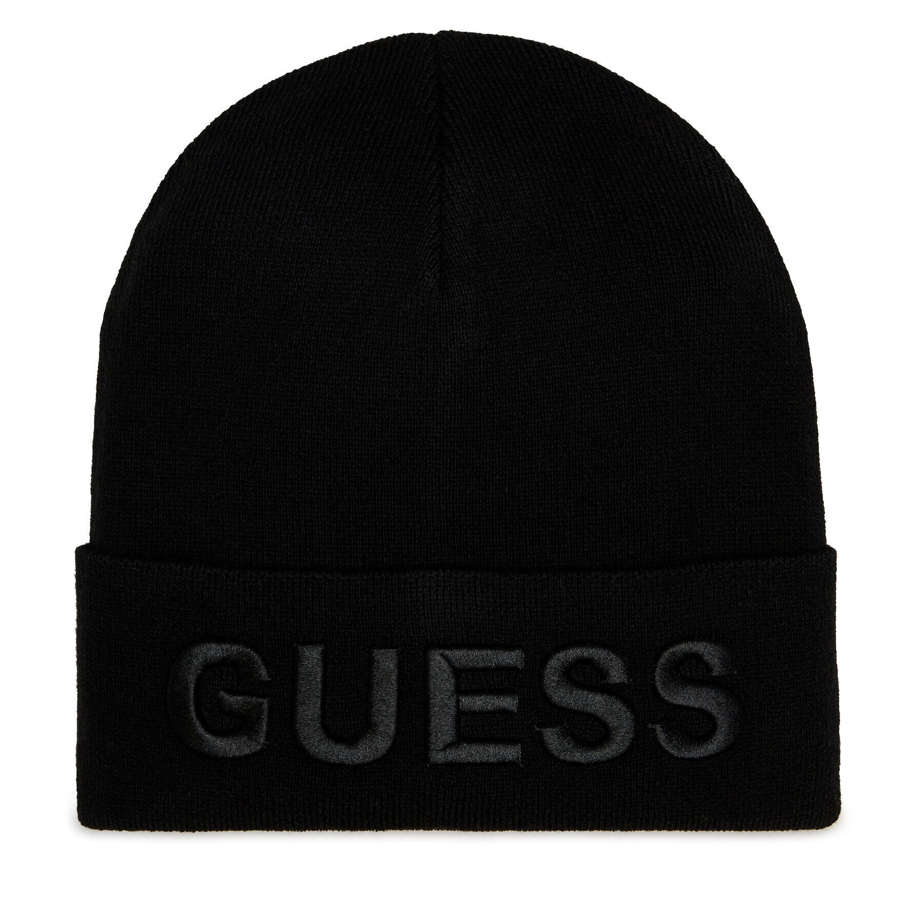 Guess Шапка Maxi Logo Headwear AM5027 POL01 Черен - Pepit.bg